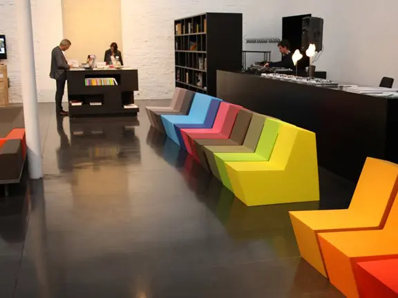 Quinze & Milan - Primary Pouf 01 anthracite