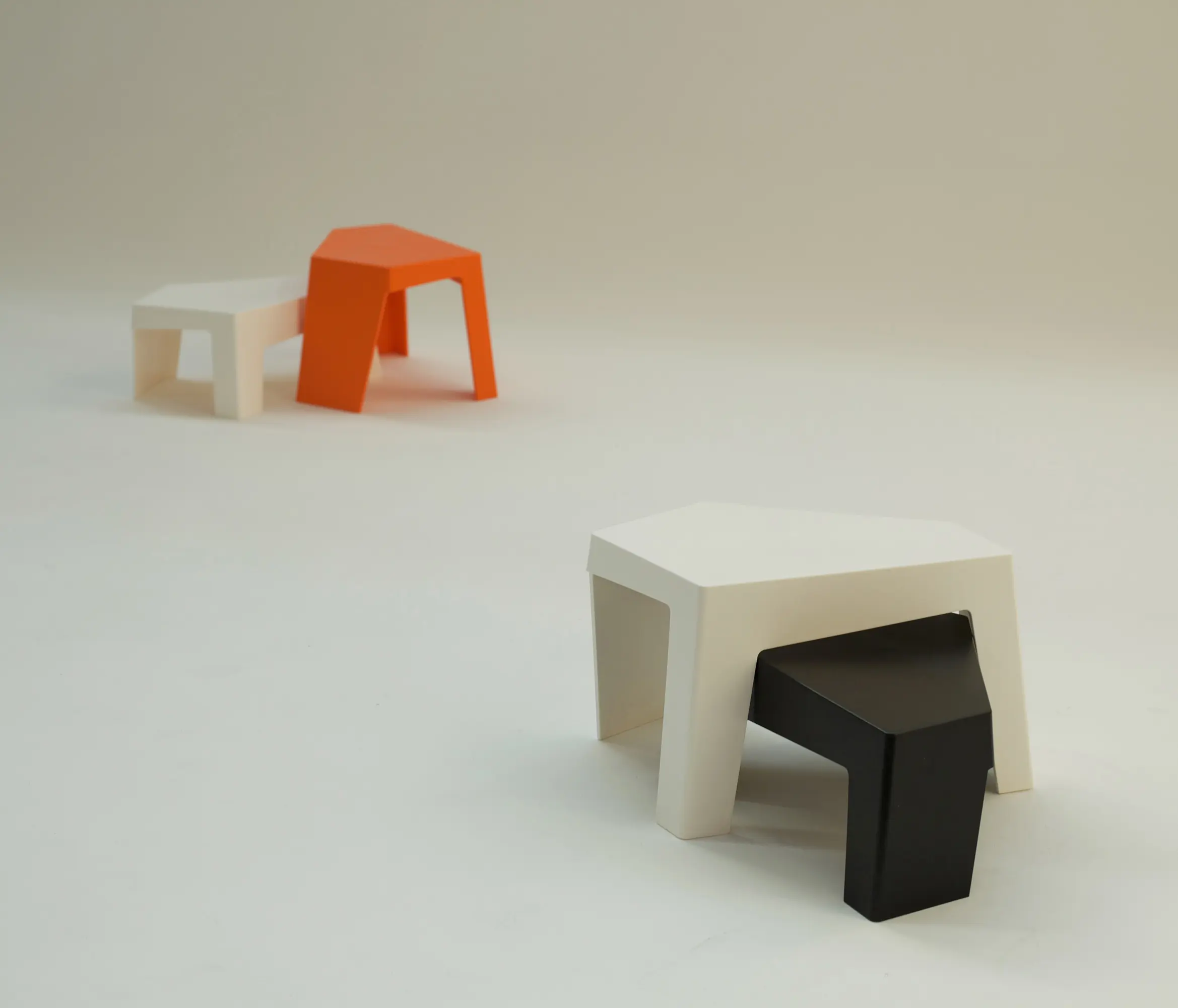Quinze & Milan - Maze Side table high