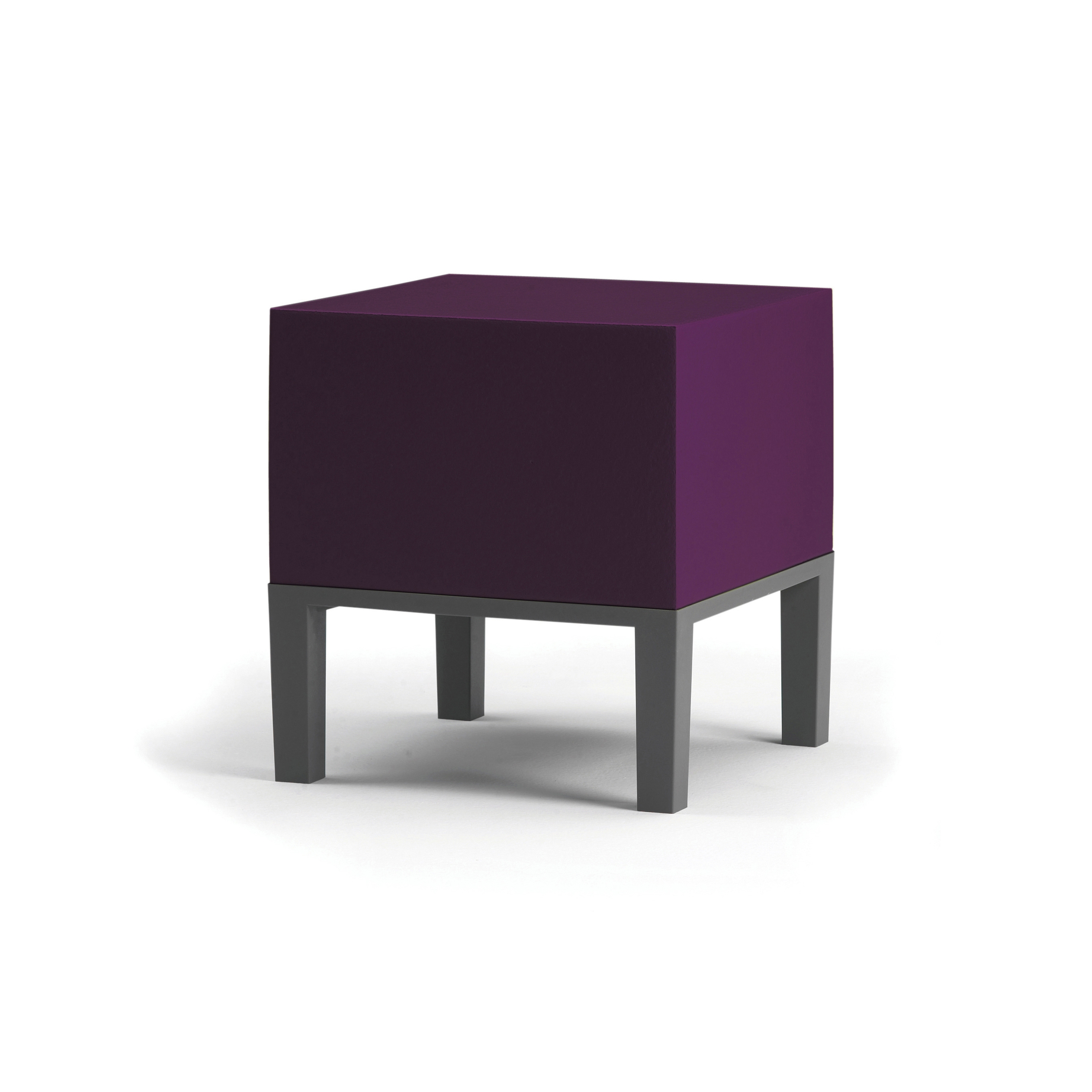 Primary Pouf 01 dark purple