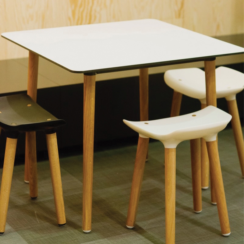 Display product Pilot Table Square from manufacturer Quinze & Milan