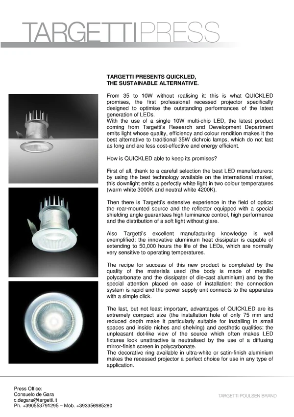 Vorschaubild für die Datei Targettipress. Quickled