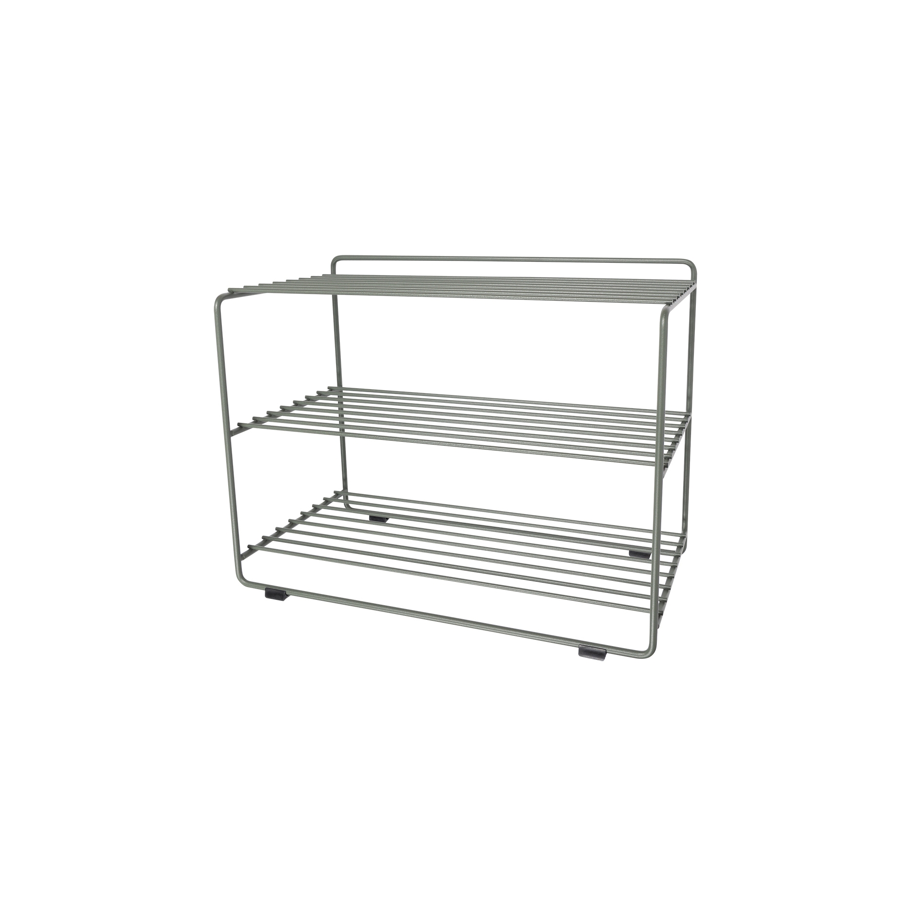 City | Downtown Shoe Shelf green grey