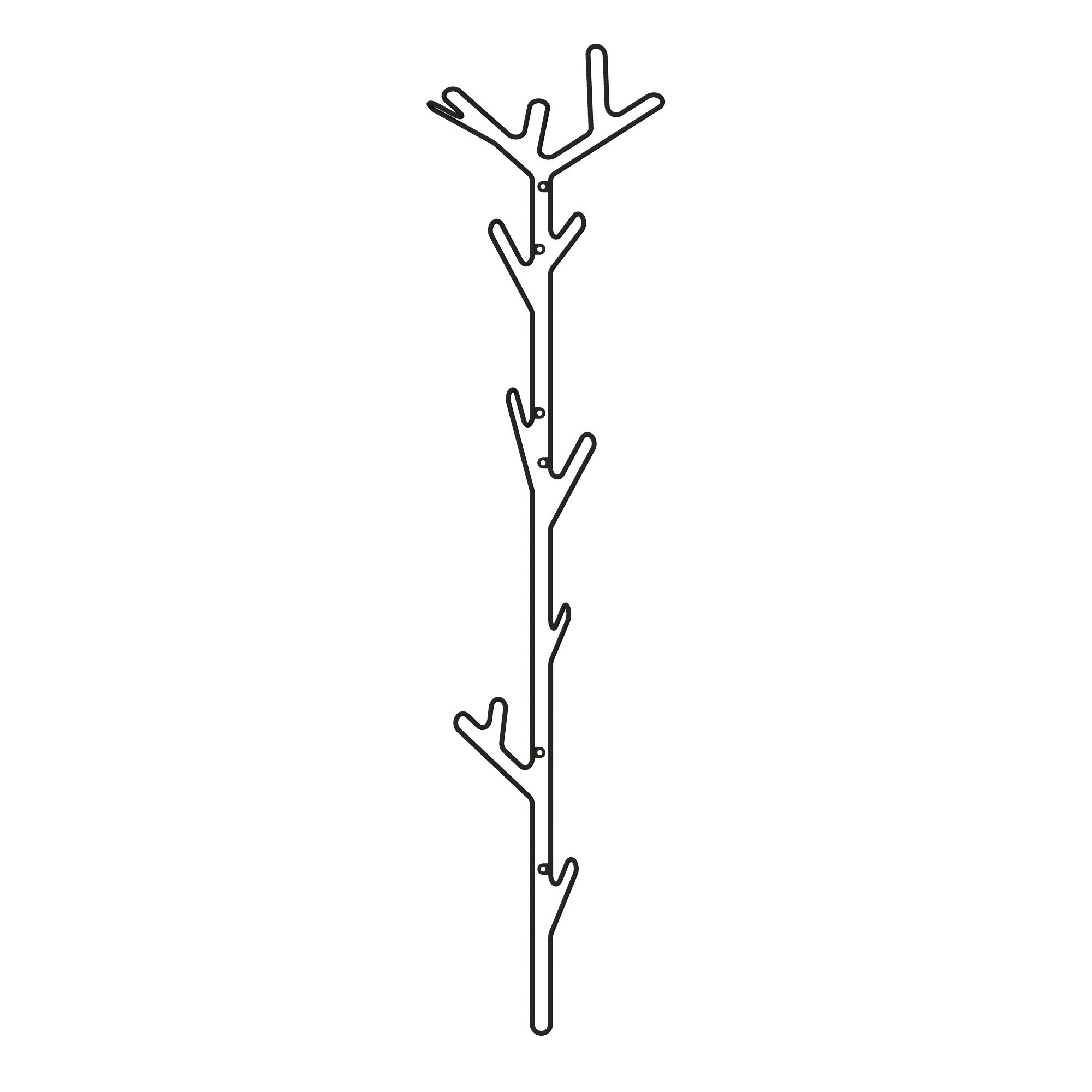 Mostra il prodotto Nature | Branch hanger black del produttore Maze