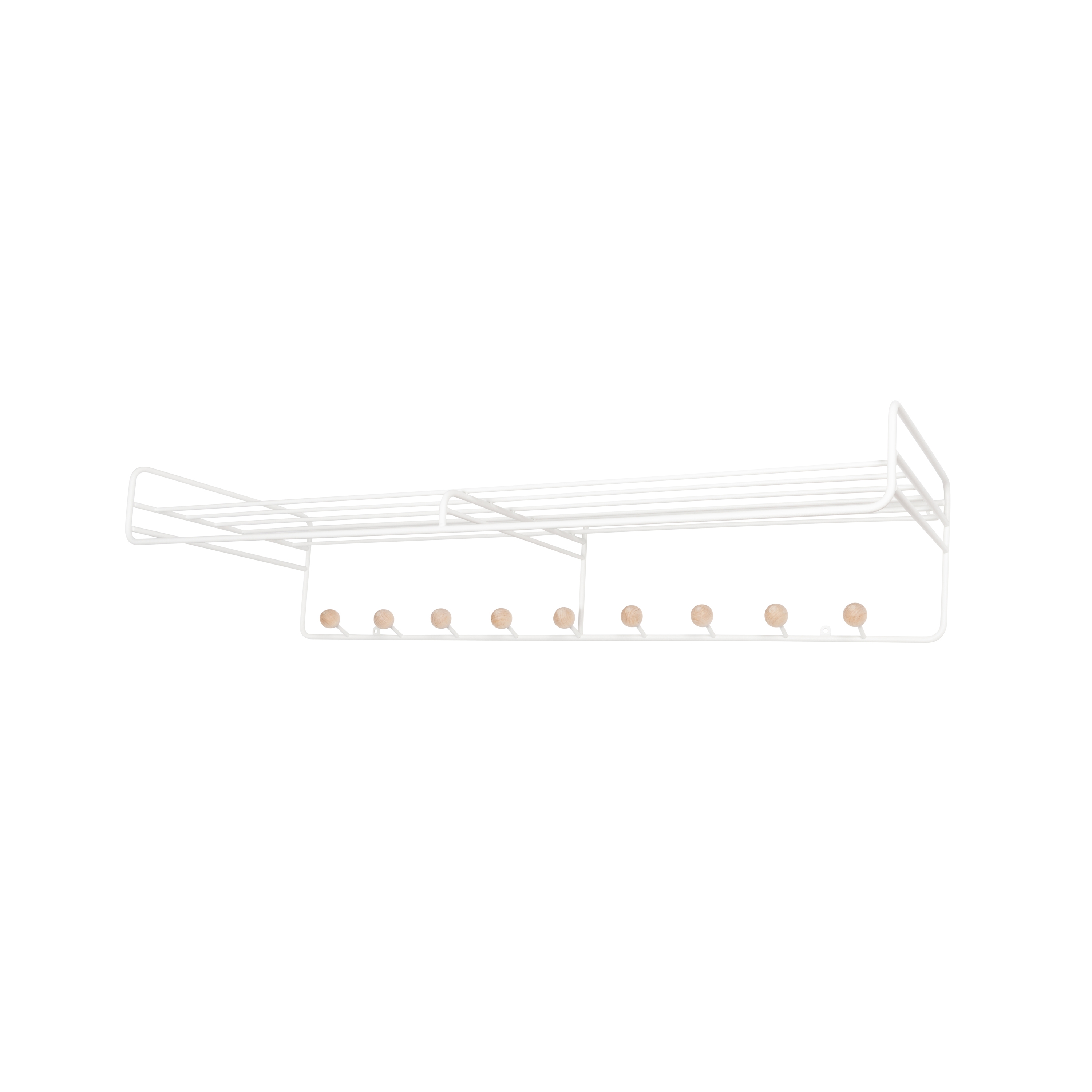 Bill | Hat rack L white