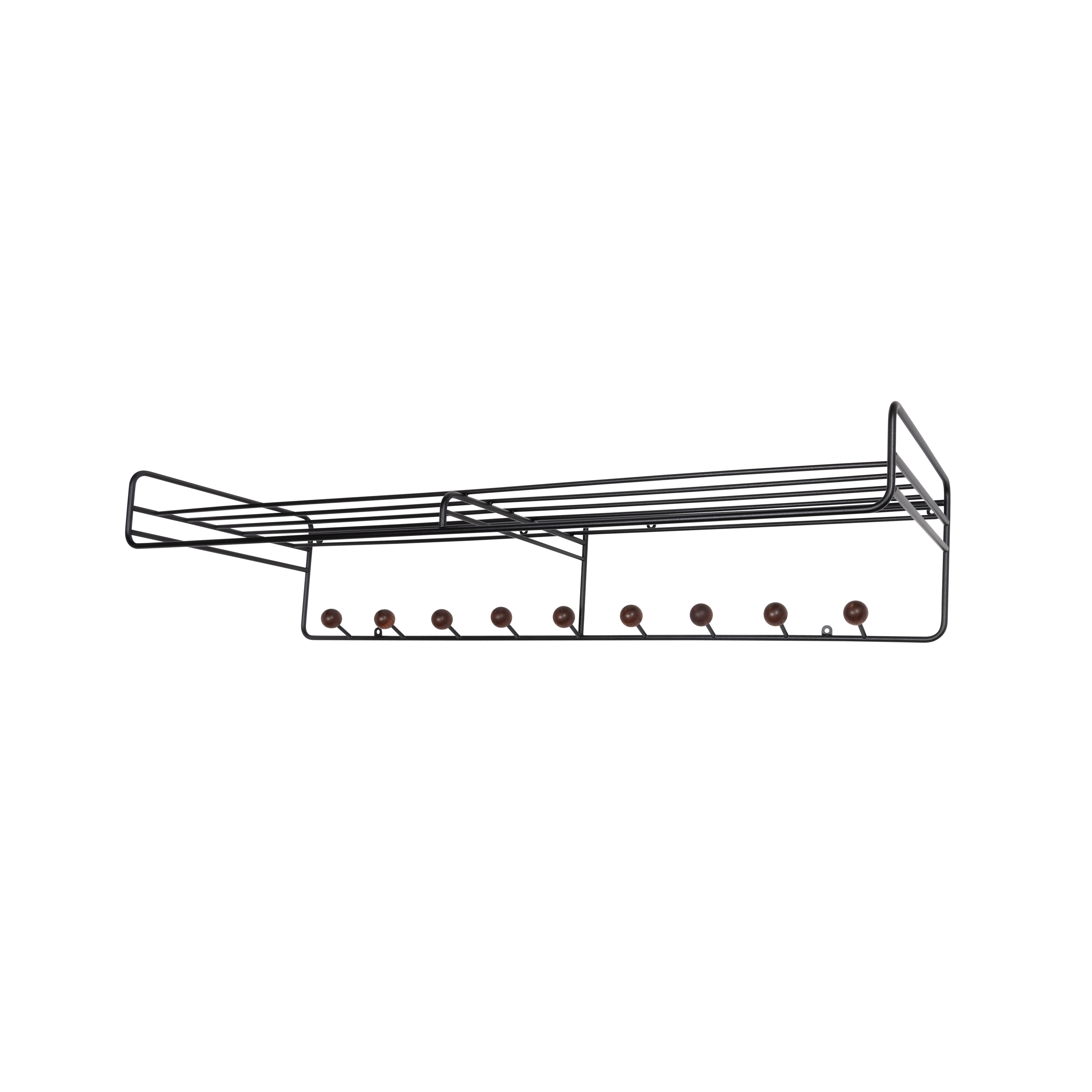 Display product Bill | Hat rack L black/stained ash from manufacturer Maze