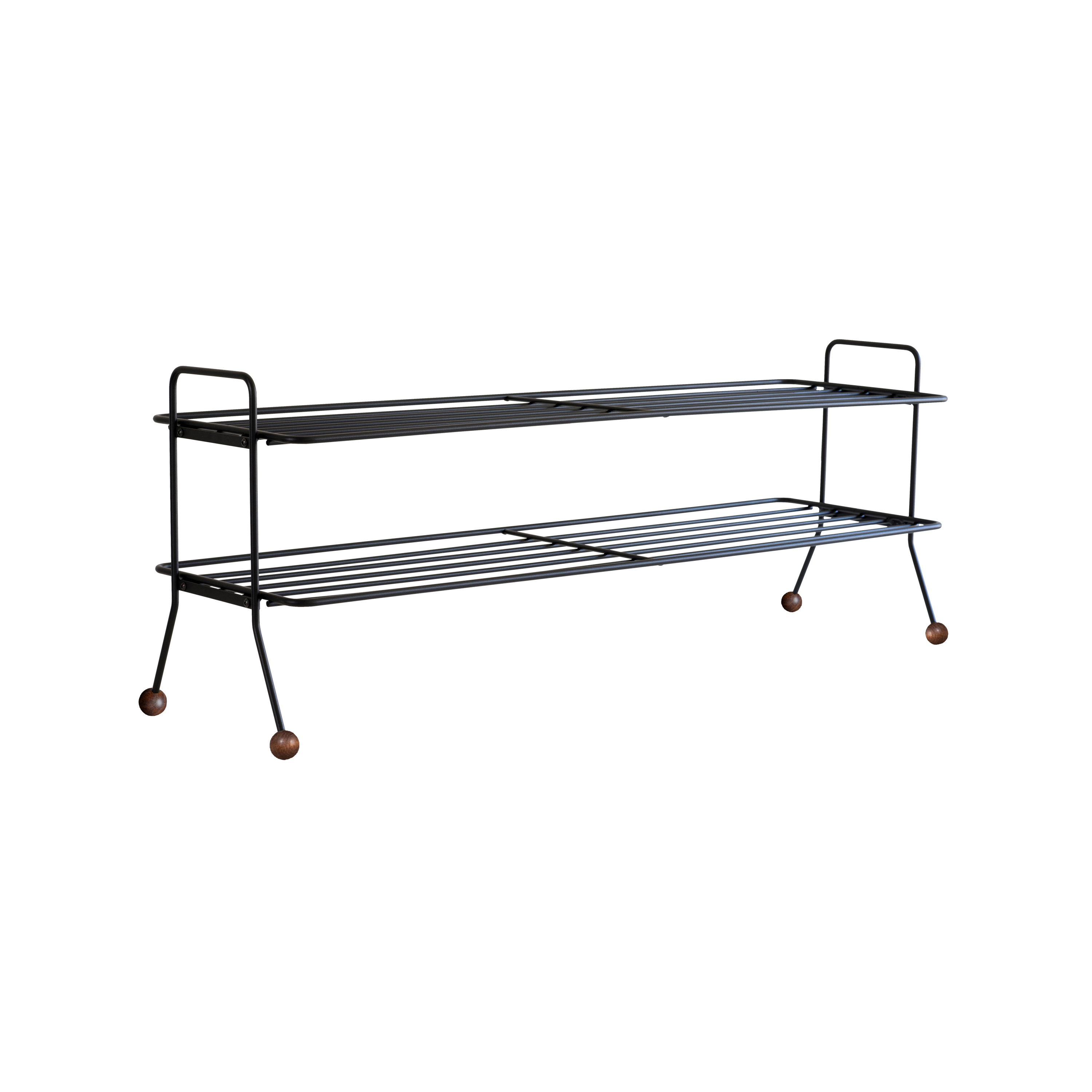 Mostra il prodotto Bill | Shoe Shelf L black/stained ash del produttore Maze