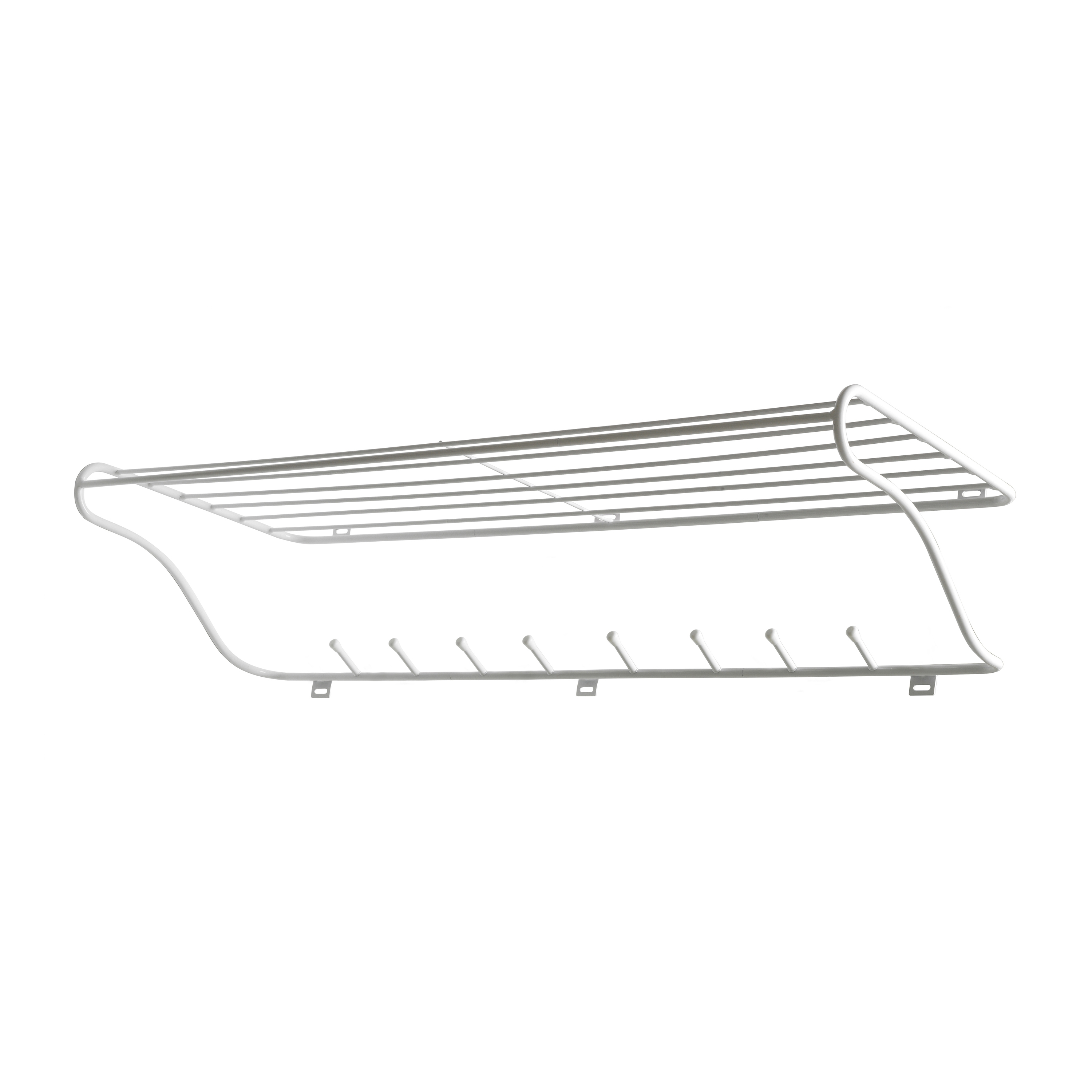 Classic | Hat rack L white