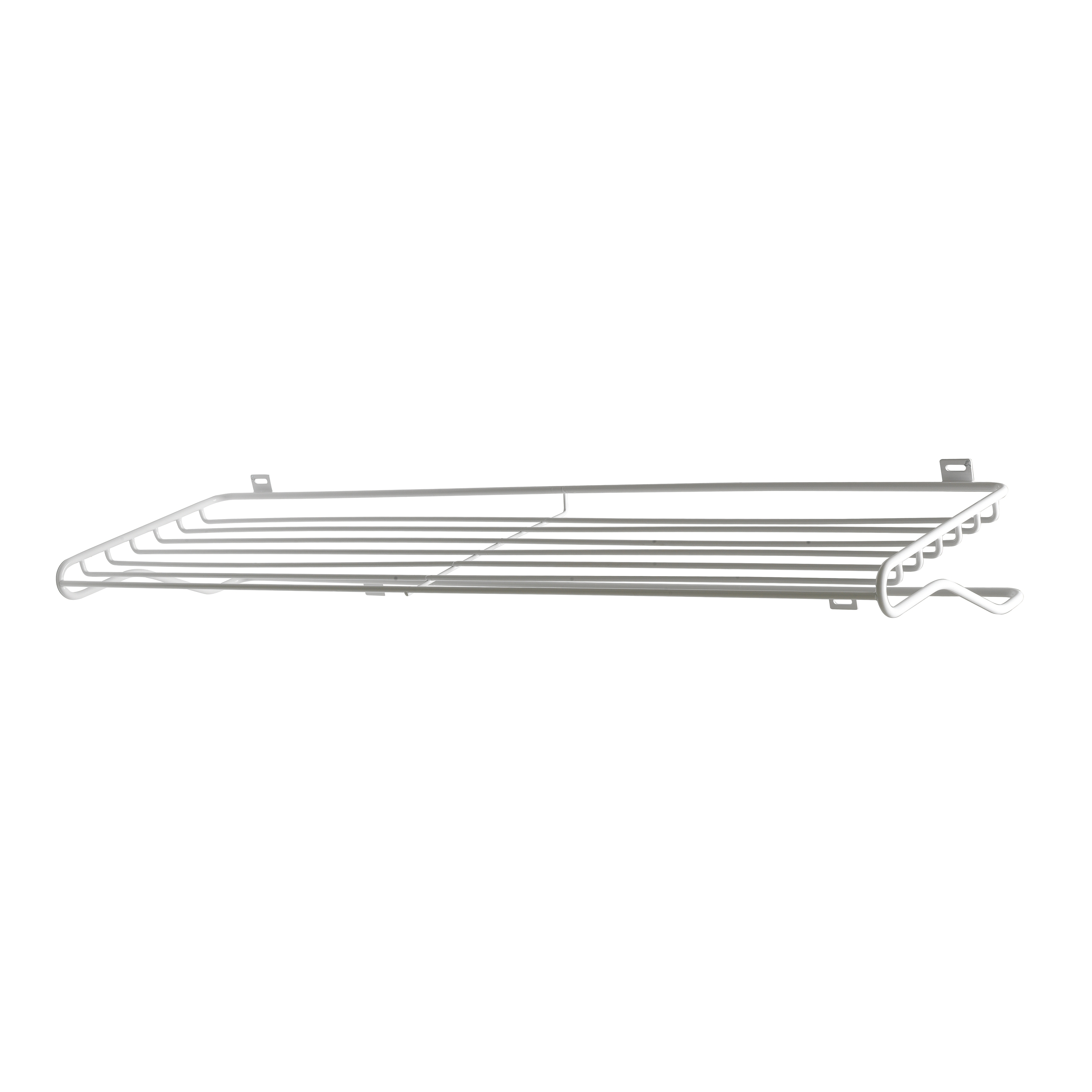 Classic | Shoe shelf L white