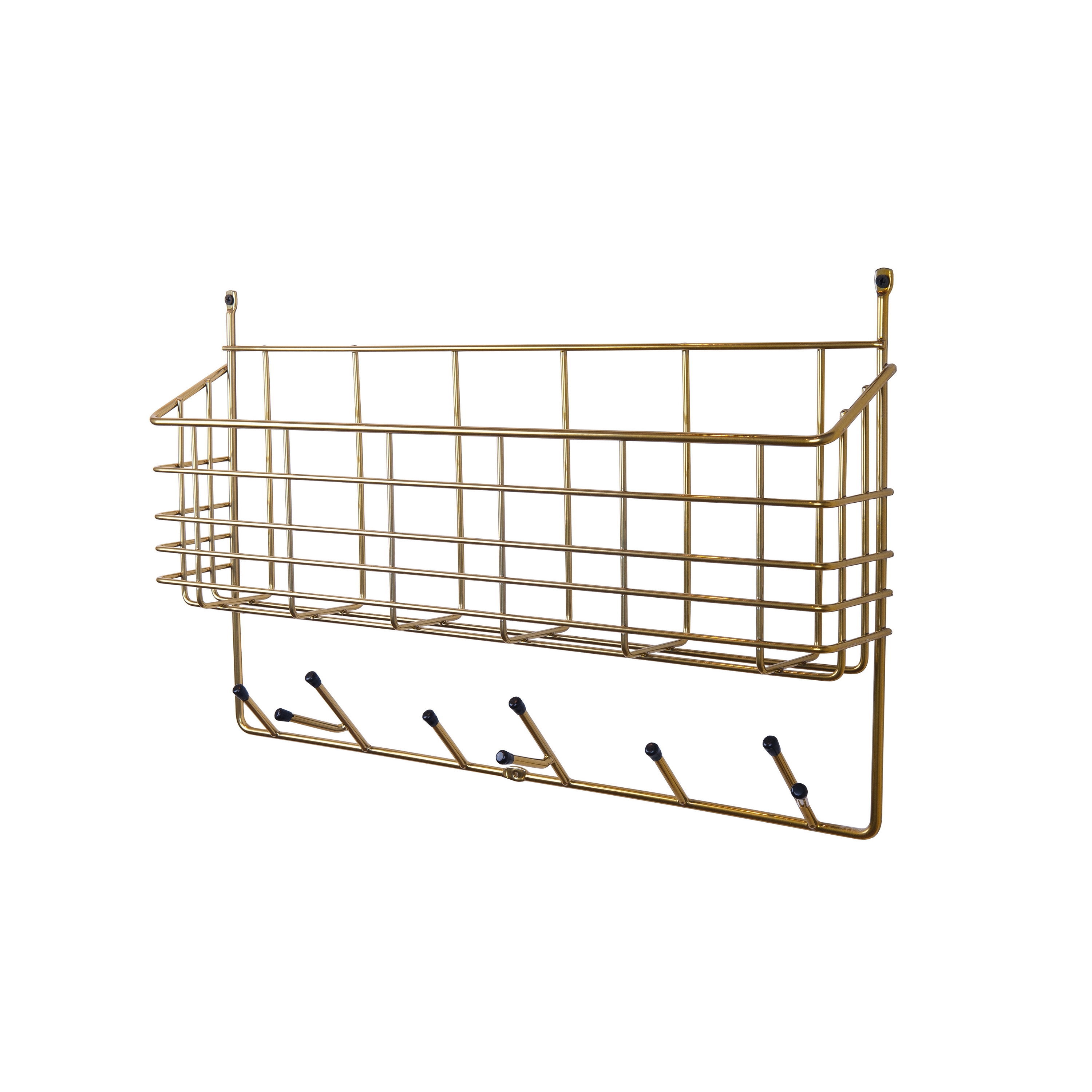 Classic | Mitten Shelf brass matte