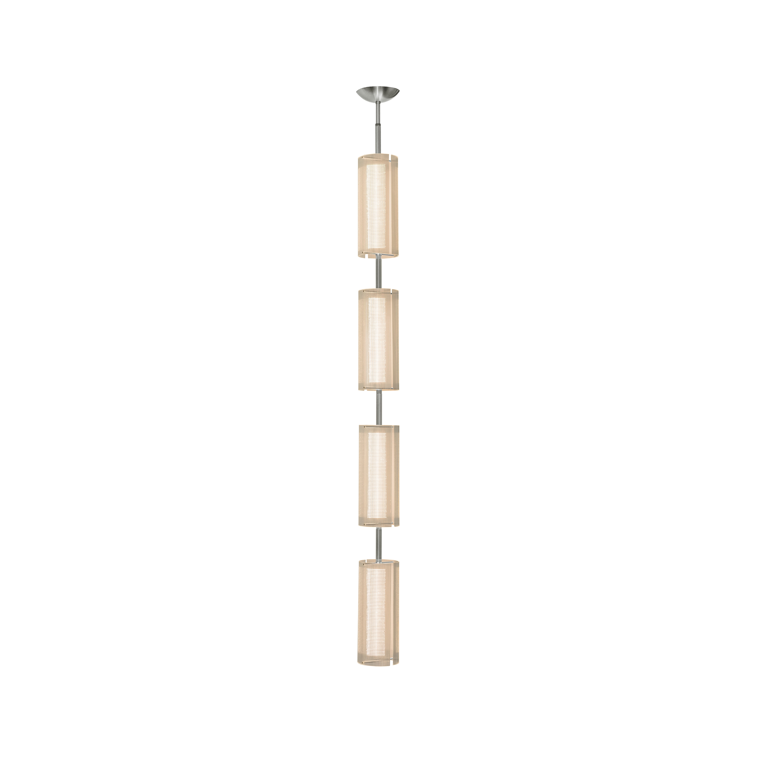 Atlas 4 Chandelier - Steel (2585mm)