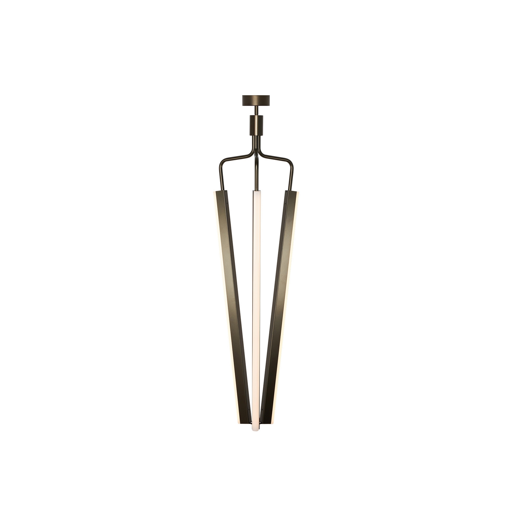 Angel 3 1000 Chandelier - Bronze Colored (Height 1390mm)