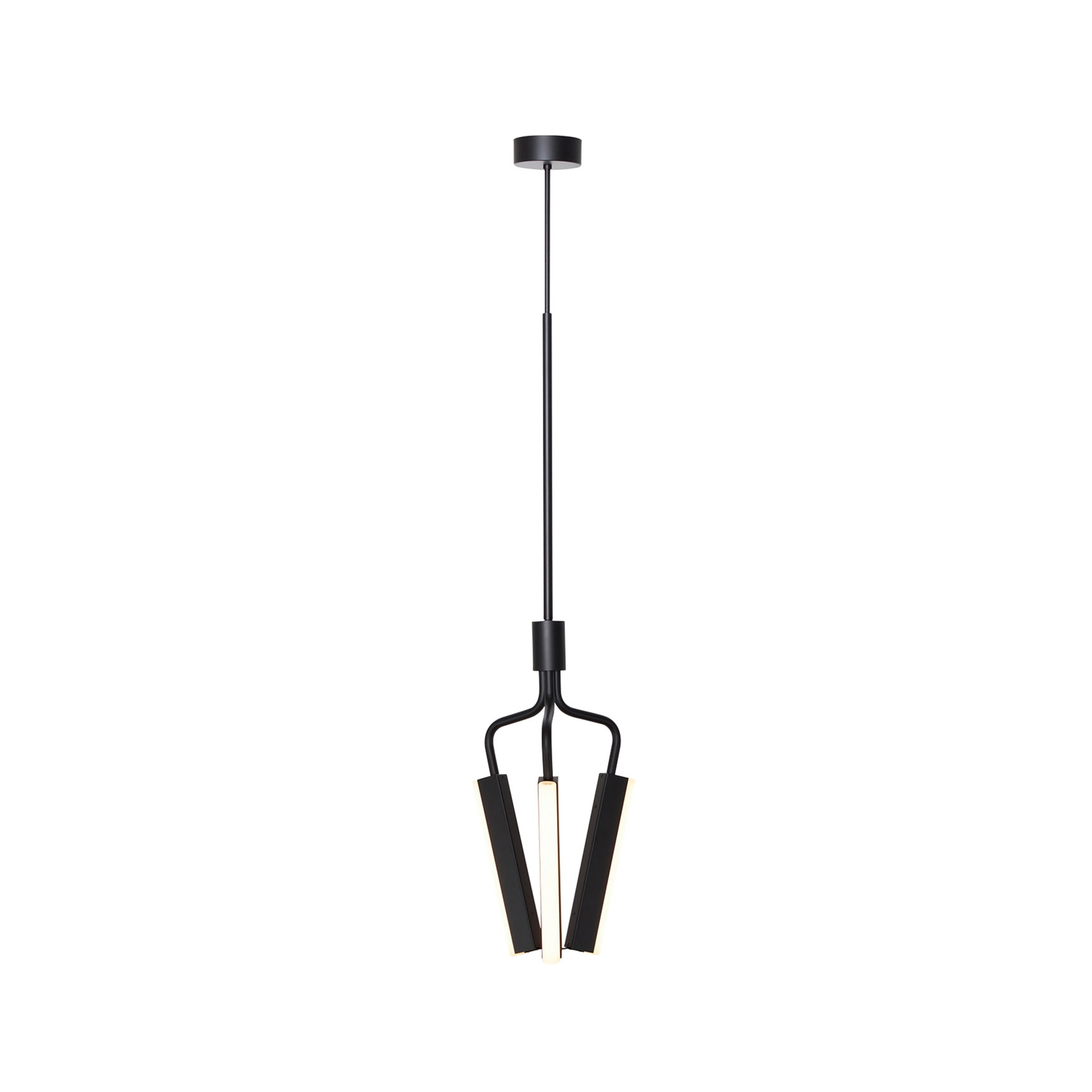 Mostrar el producto Angel 3 300 Chandelier - Black (Height 1205-1780mm) del fabricante RUBN 