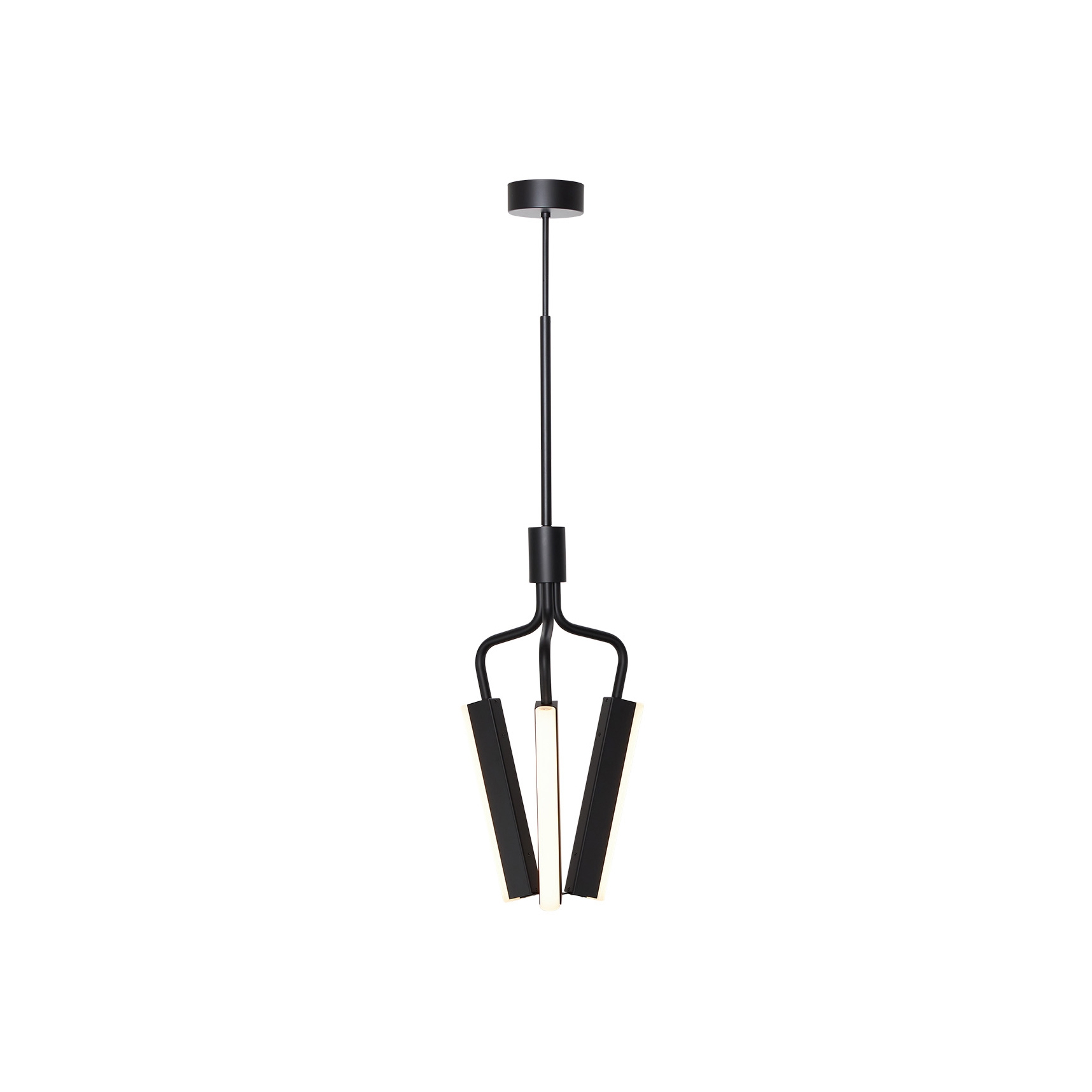 Mostrar el producto Angel 3 300 Chandelier - Black (Height 905-1180mm) del fabricante RUBN 