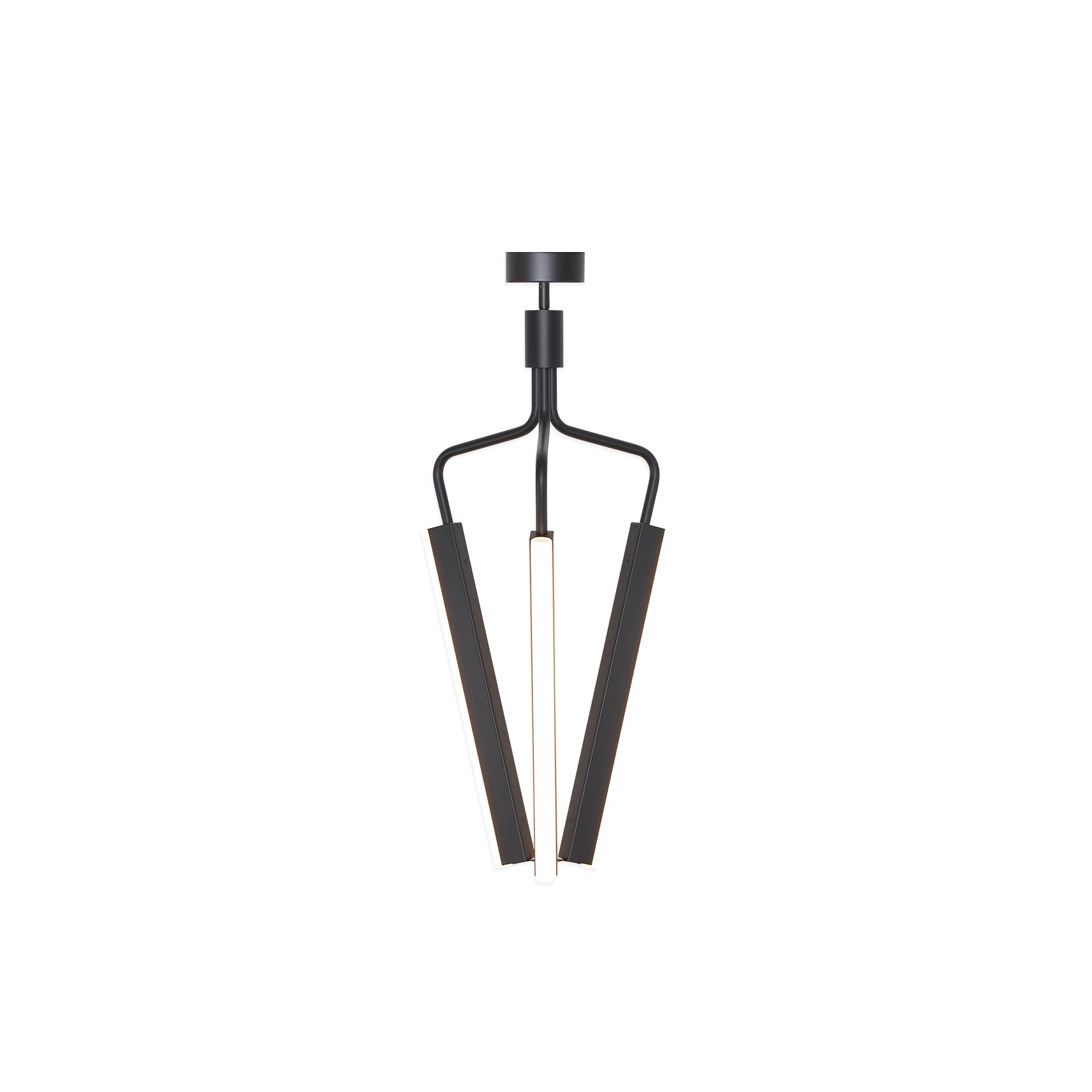 Mostrar el producto Angel 3 500 Chandelier - Black (Height 885mm) del fabricante RUBN 
