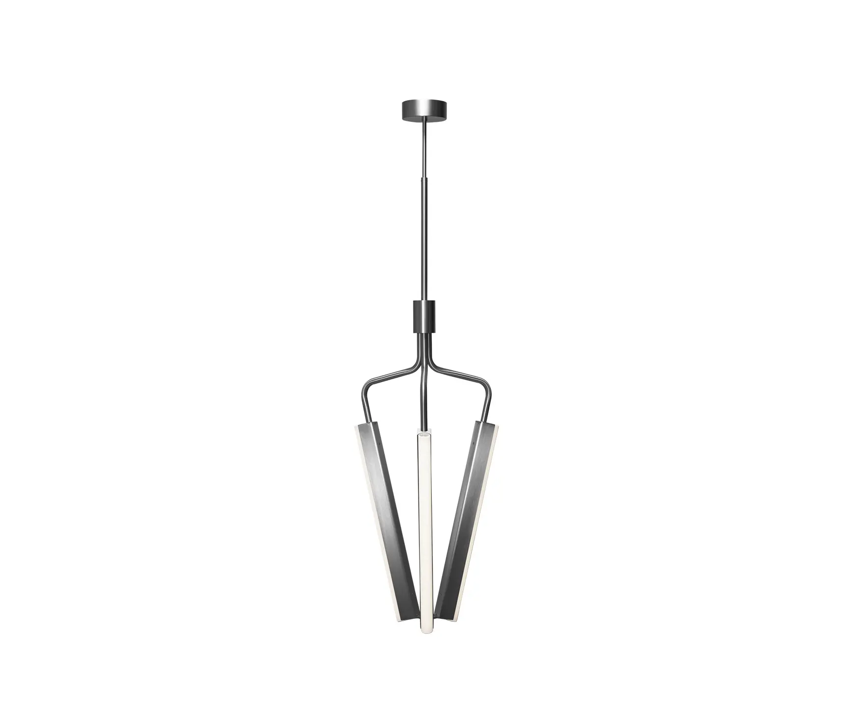 RUBN - Angel 3 500 Chandelier - Steel (Height 1145-1420mm)