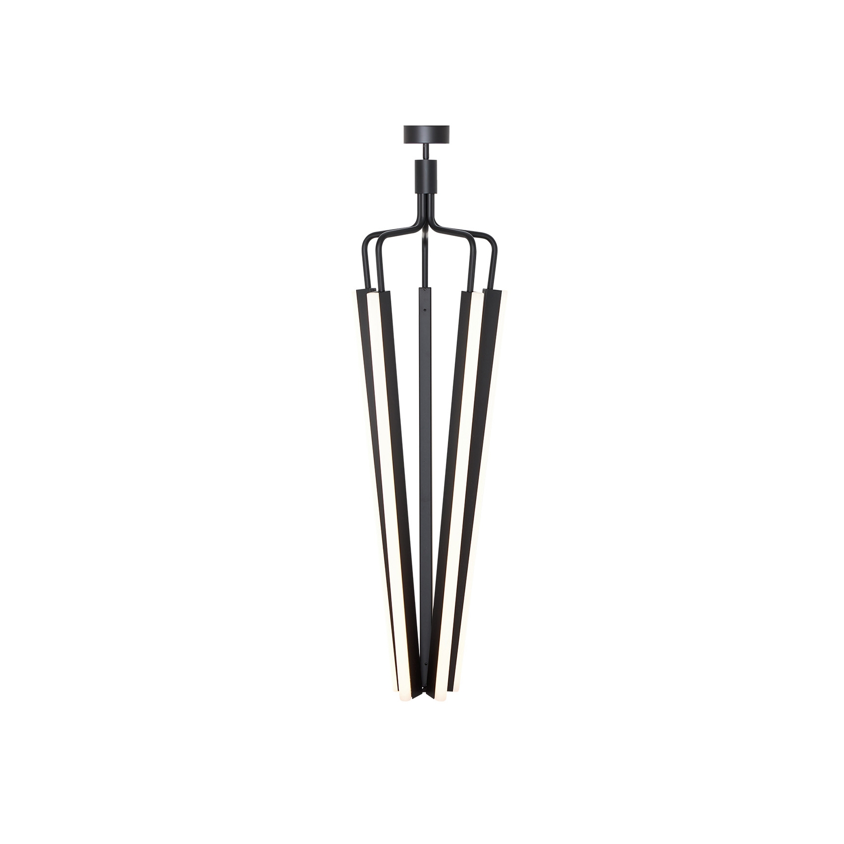 Mostrar el producto Angel 5 1000 Chandelier - Black (Height 1390mm) del fabricante RUBN 