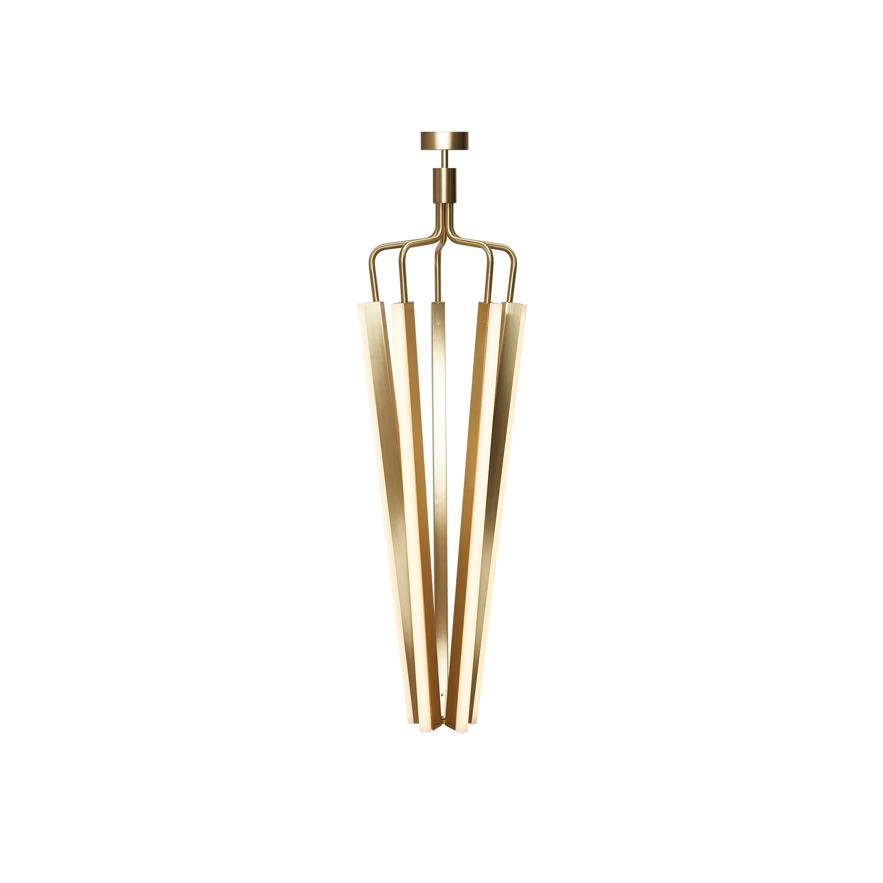 Angel 5 1000 Chandelier - Brass (Height 1390mm)
