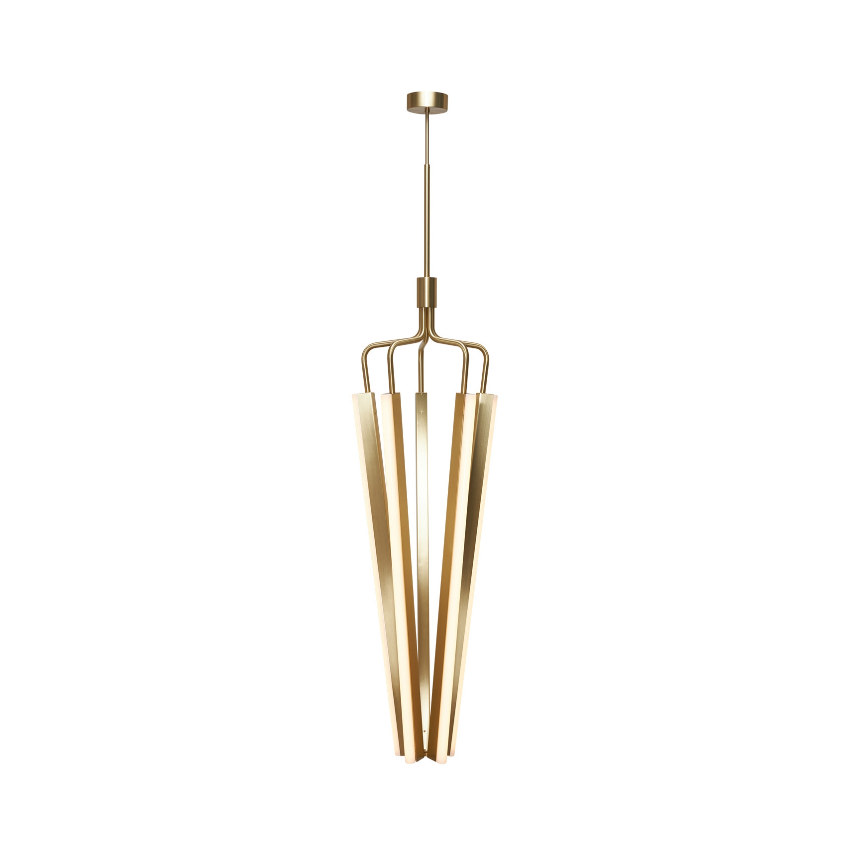 Produkt Angel 5 1000 Chandelier - Brass (Height 1655-1930mm) des Herstellers RUBN  anzeigen