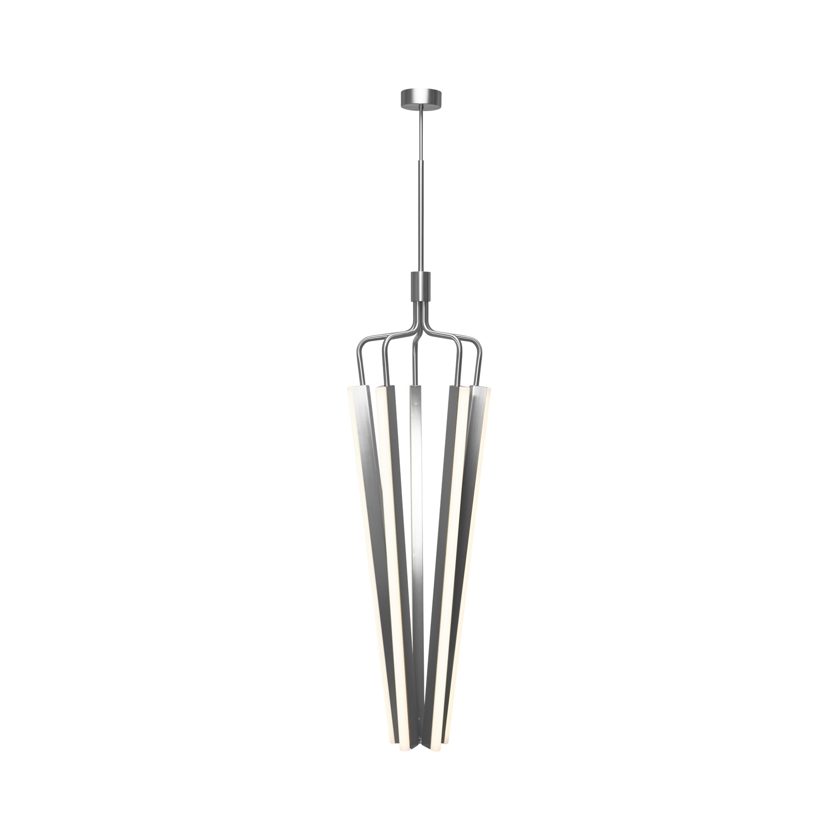 Display product Angel 5 1000 Chandelier - Steel (1655-1930mm) from manufacturer RUBN 