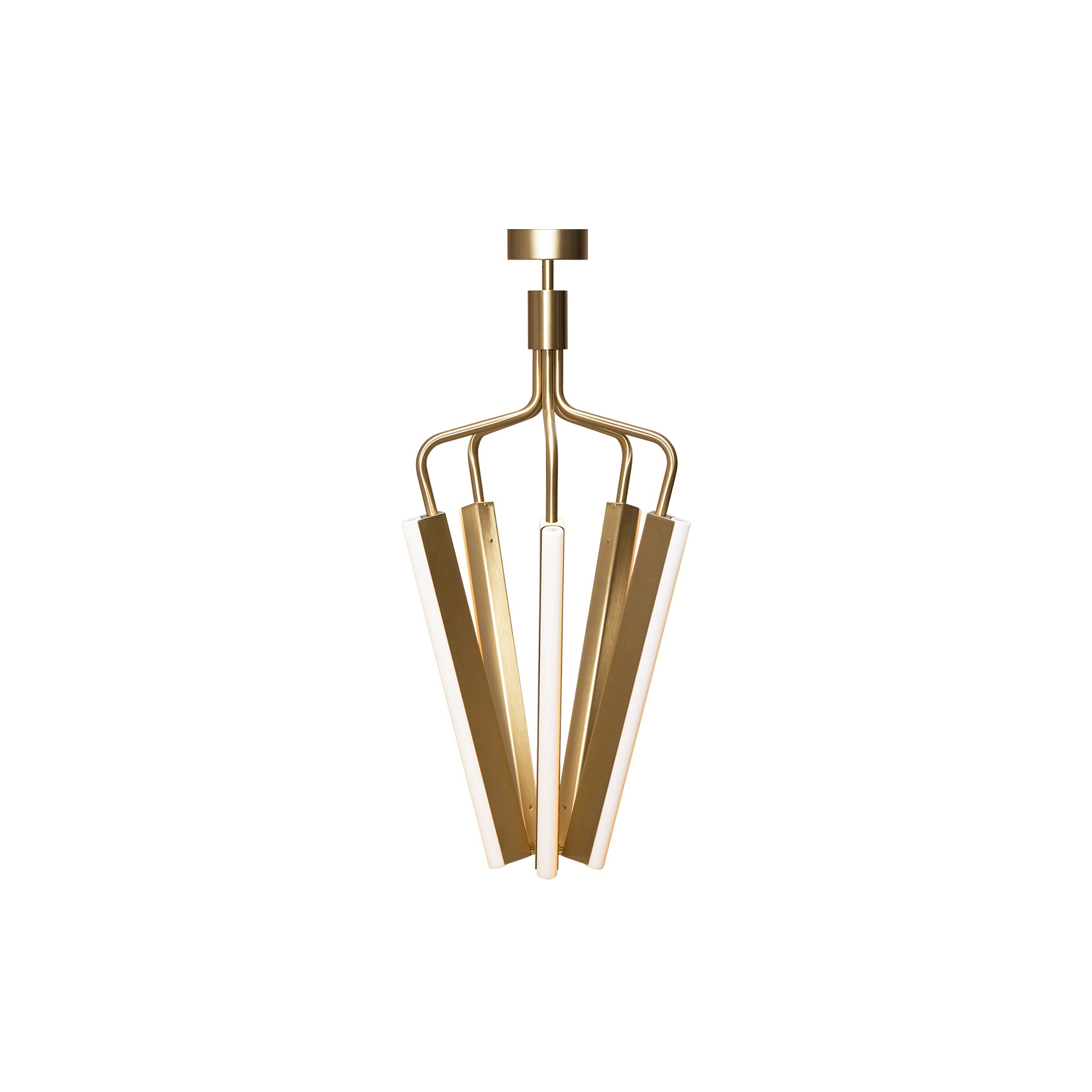 Angel 5 500 Chandelier - Brass (Height 885mm)