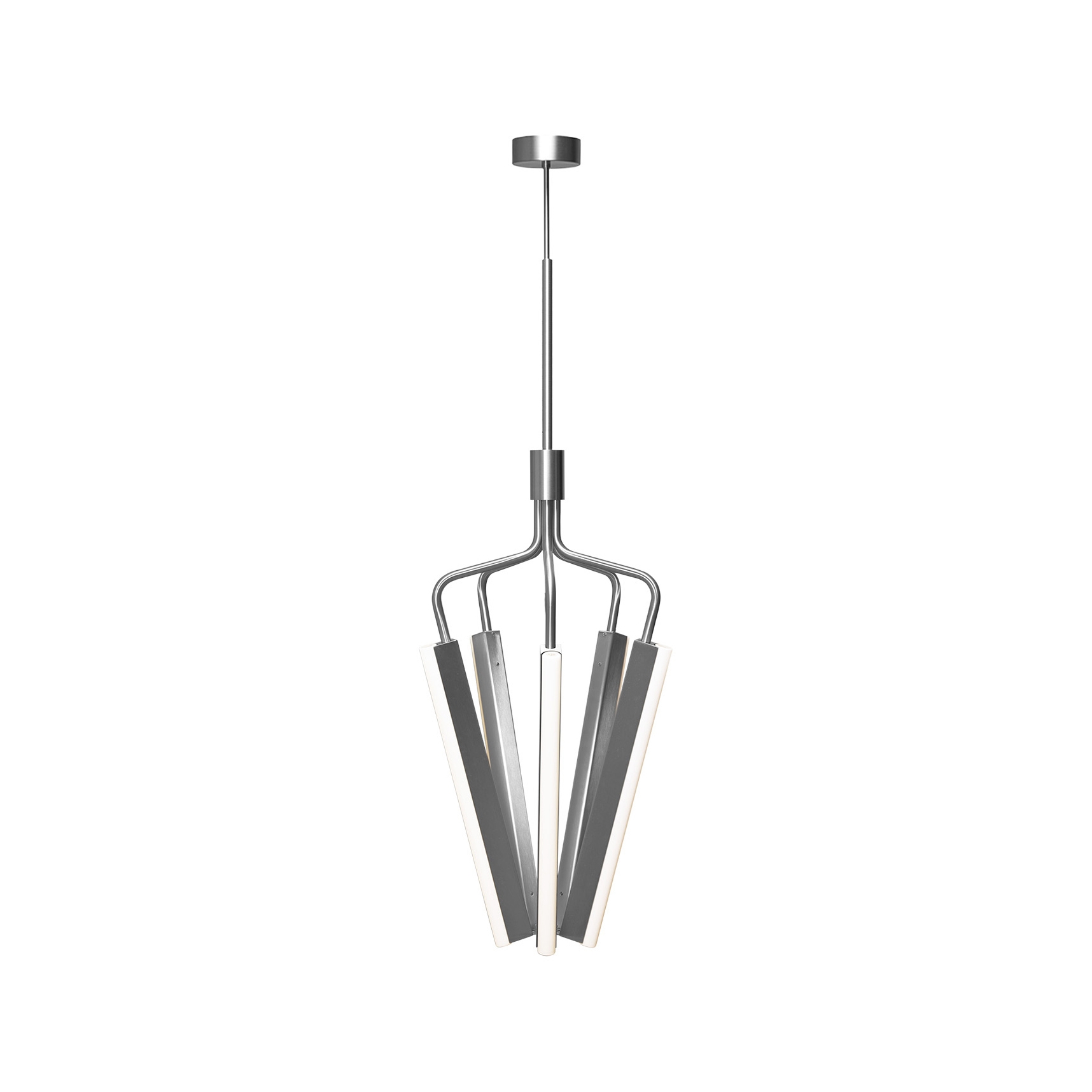 Angel 5 500 Chandelier - Steel (Height 1145-1420mm)