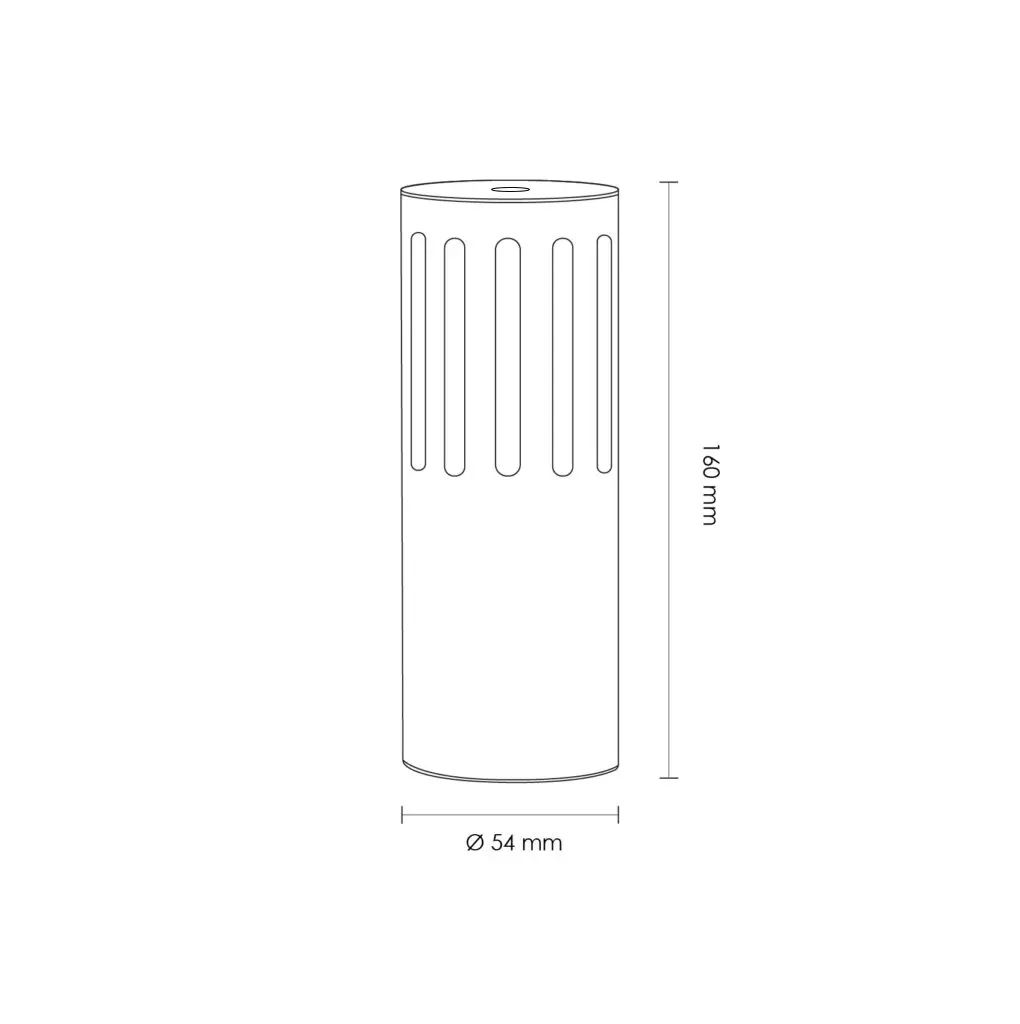 RUBN - Bloomsbury Table Portable - White