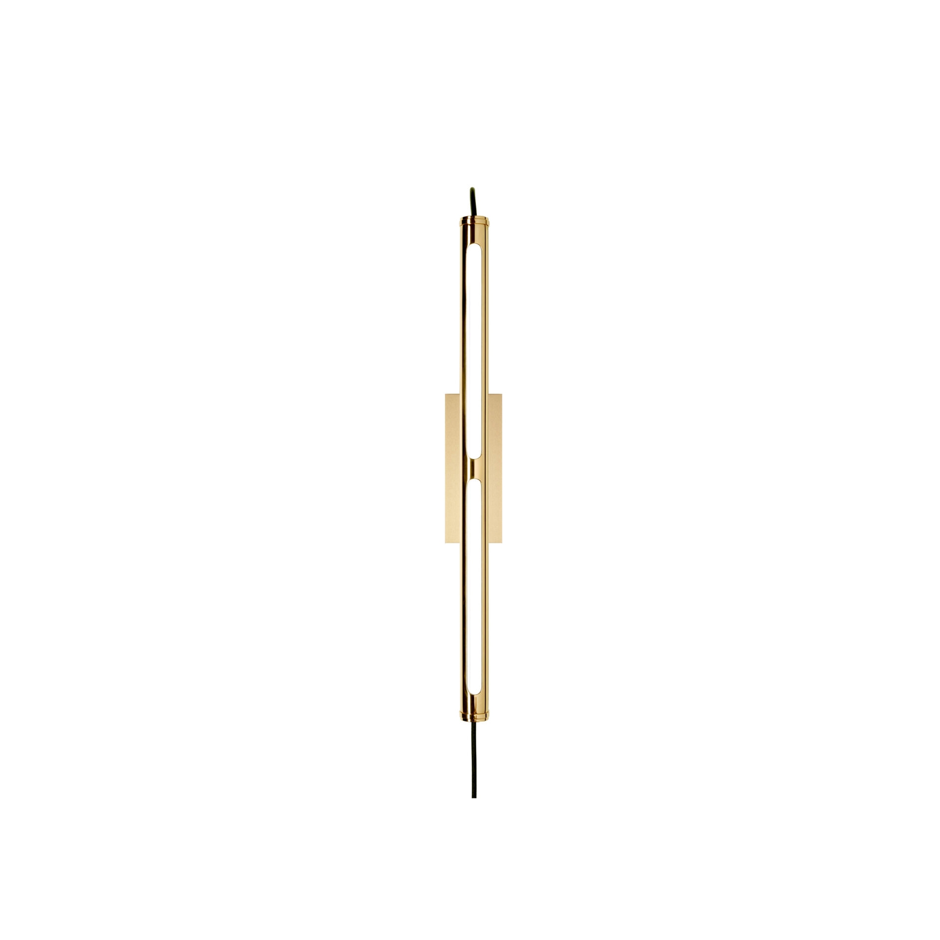 Bloomsbury Wall - 500 - Brass (Cable - Wall Plug)