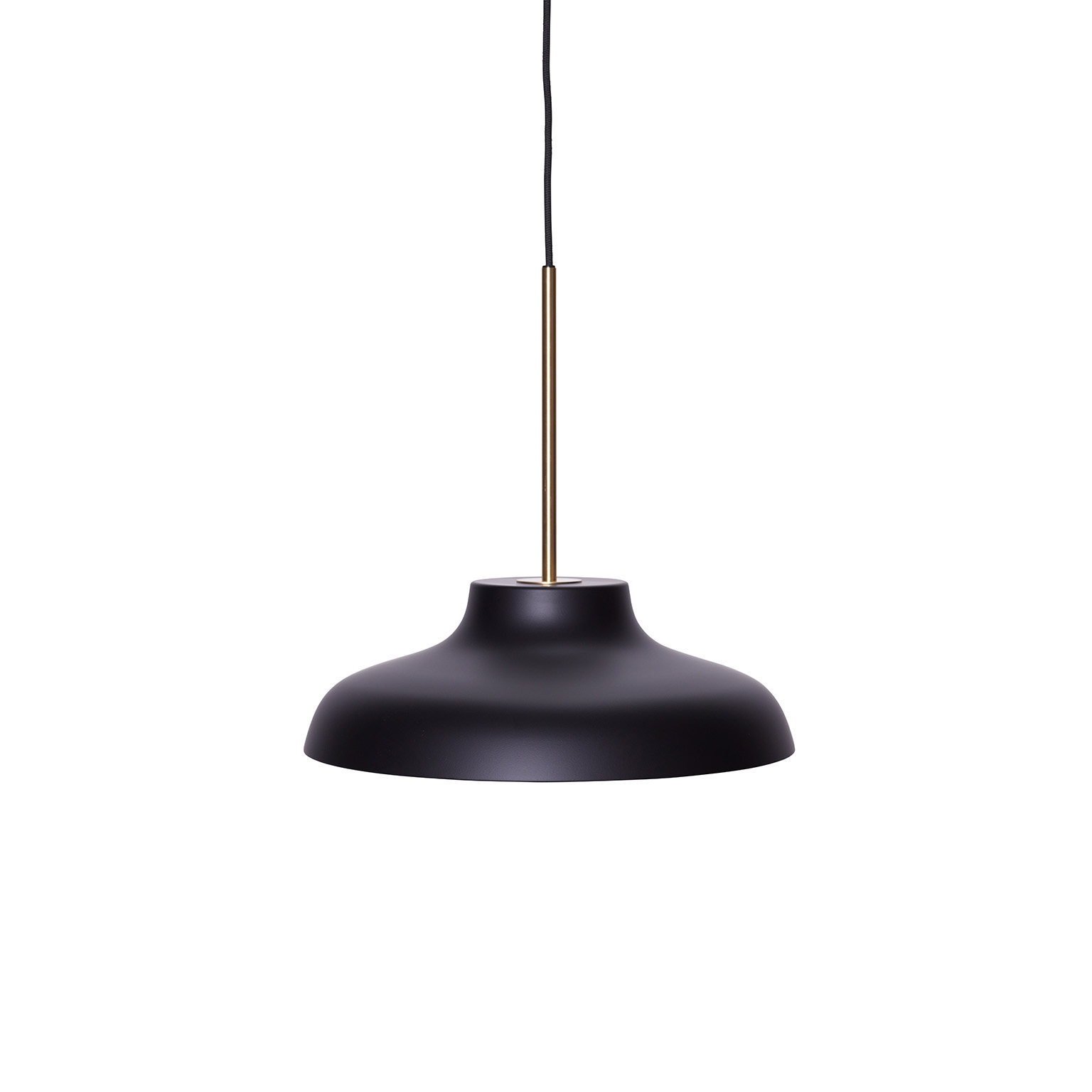 Bolero Pendant - Medium - Black/Brass