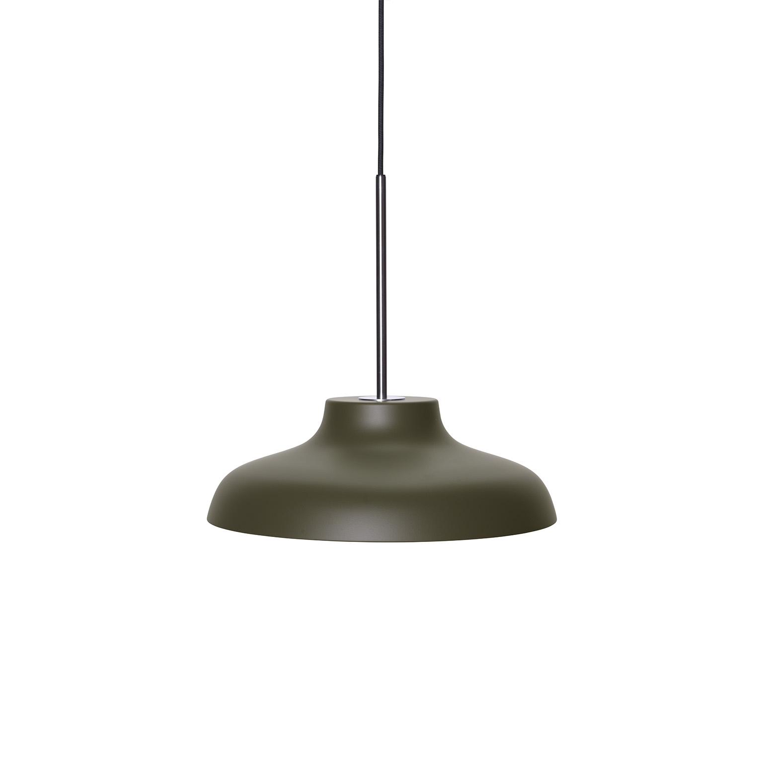 Display product Bolero Pendant - Medium - Umbra Grey/Steel from manufacturer RUBN 