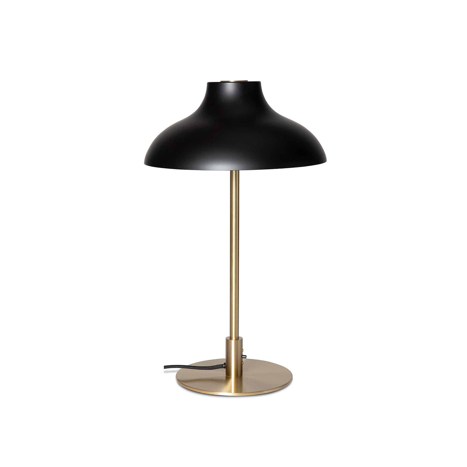 Bolero Table - Black/Brass