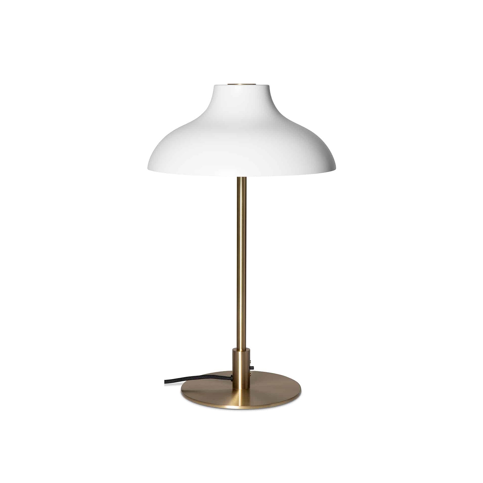 Afficher le produit Bolero Table - White/Brass du fabricant RUBN 