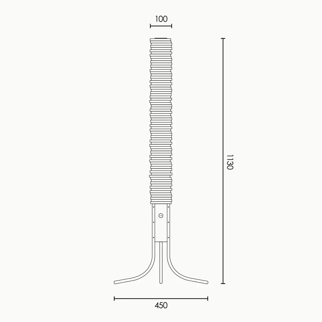 RUBN - Erie Floor - Brass