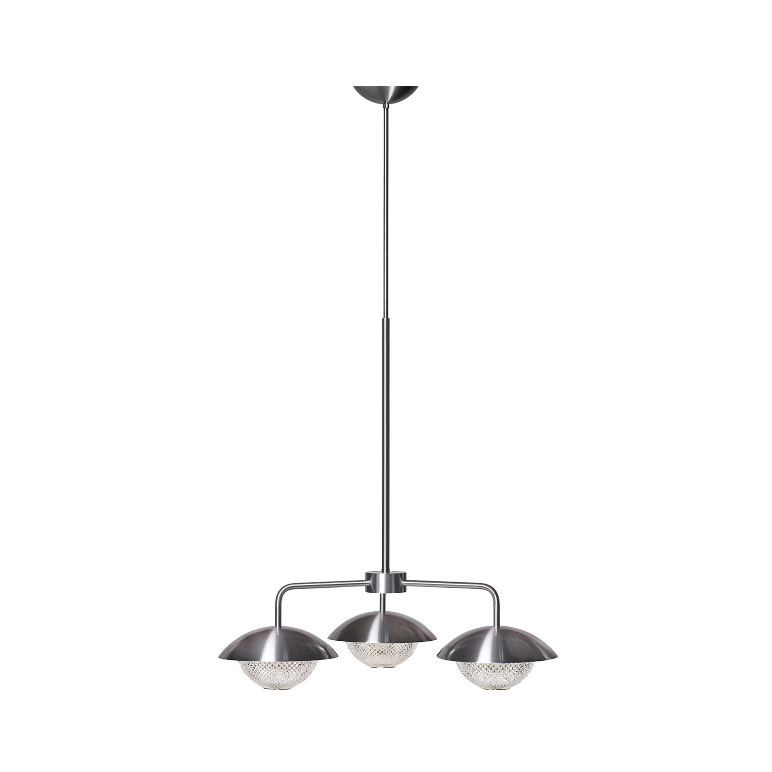 Grace 3 Chandelier - Steel (Height 875-1450mm)