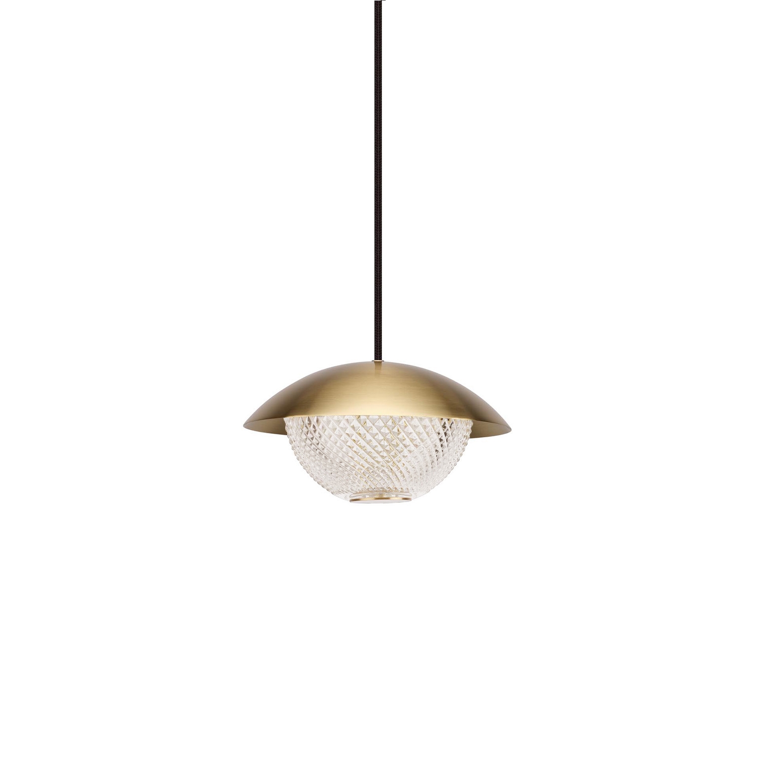 Grace Pendant - Brass