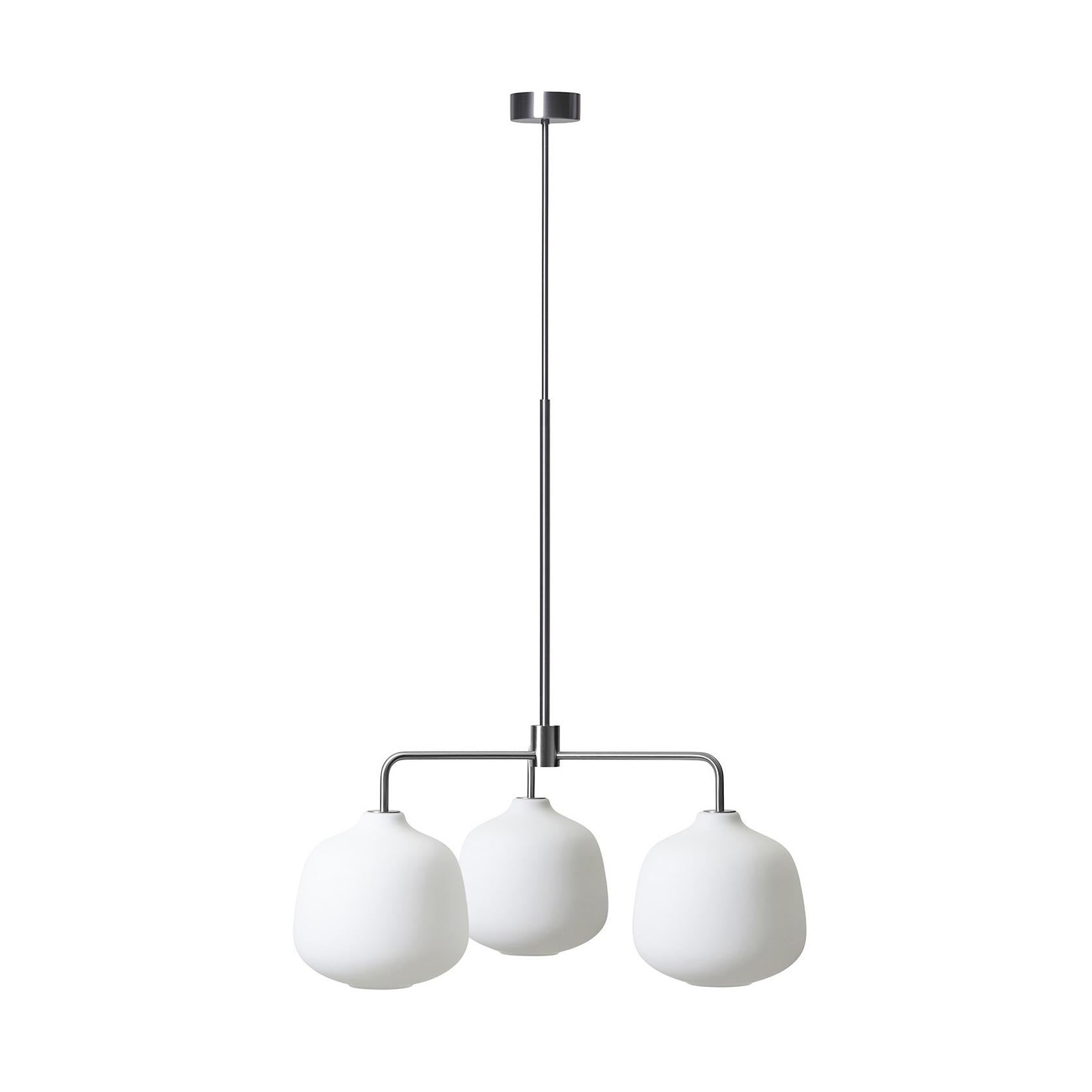 Holborn 3 Chandelier - Steel (Height 1000-1575mm)