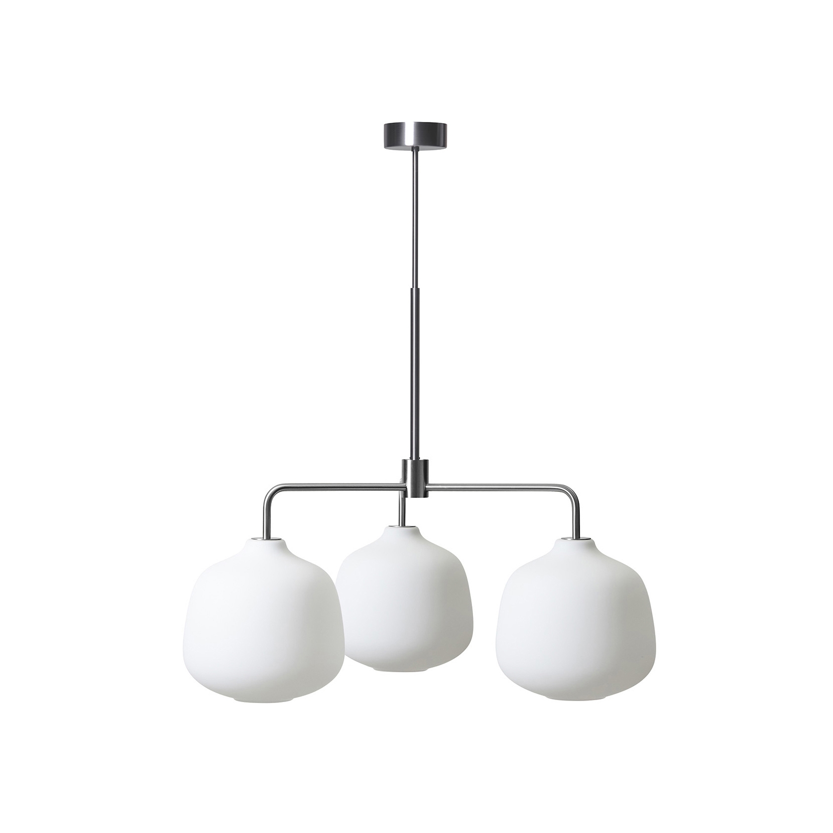 Holborn 3 Chandelier - Steel (Height 700-975mm)