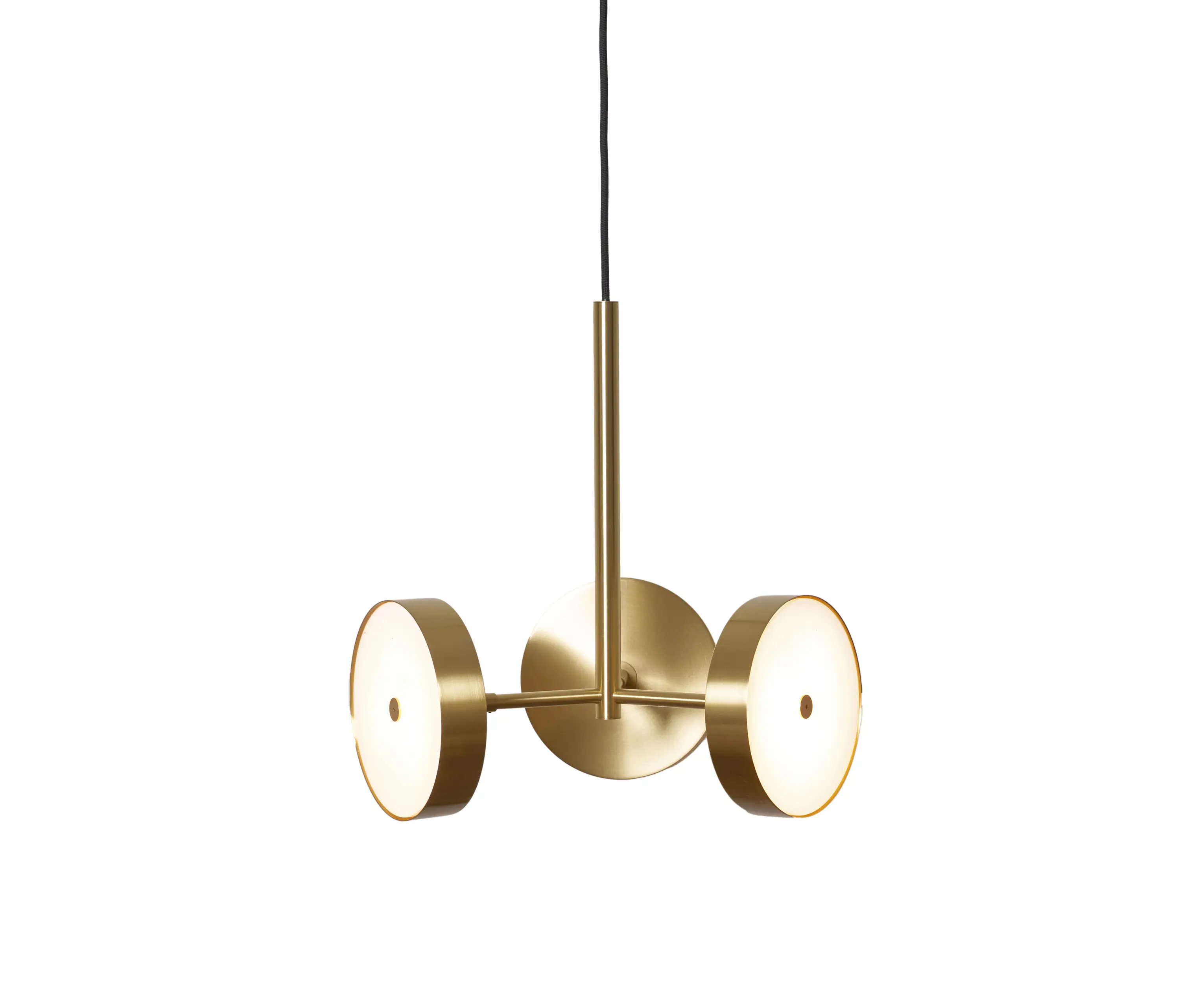 RUBN - James 3 Chandelier - Brass