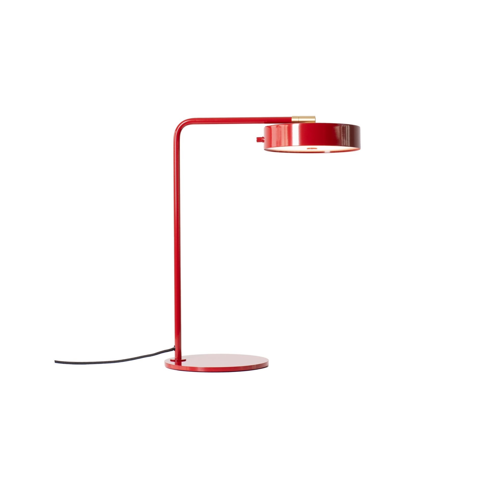 Display product James Table - Ruby Red/Brass from manufacturer RUBN 