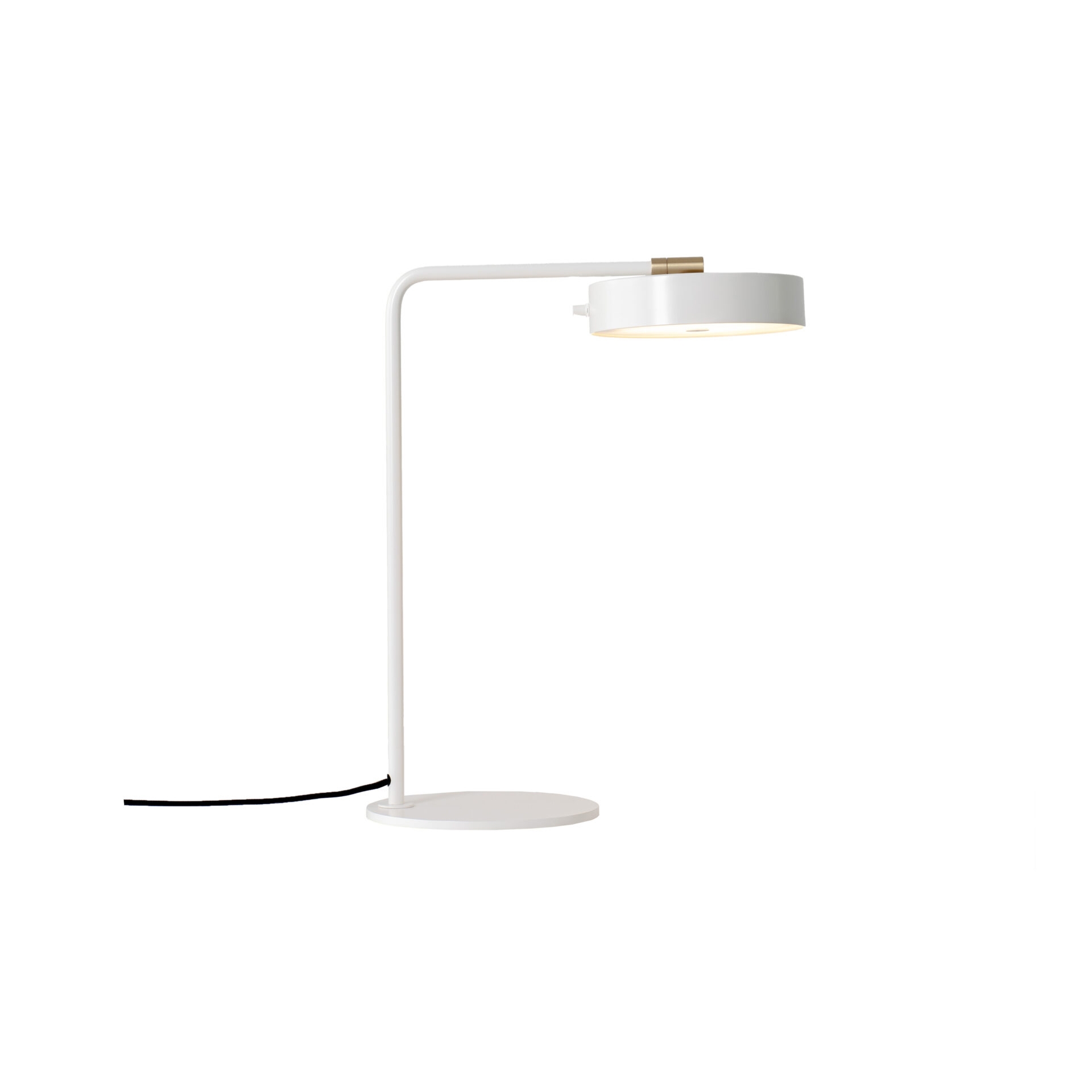 Display product James Table - White/Brass from manufacturer RUBN 
