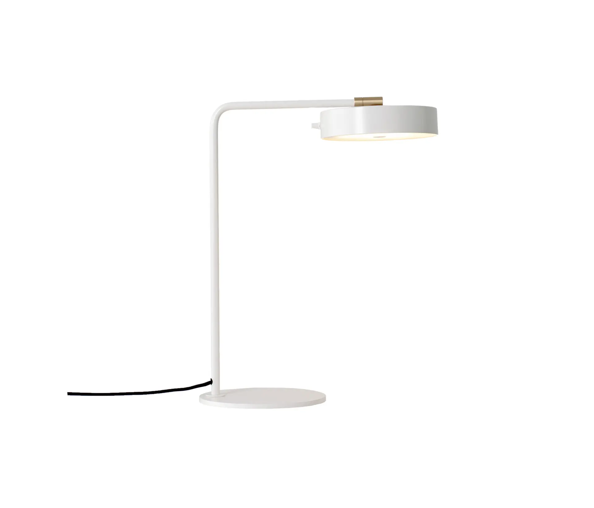 RUBN  - James Table - White/Brass