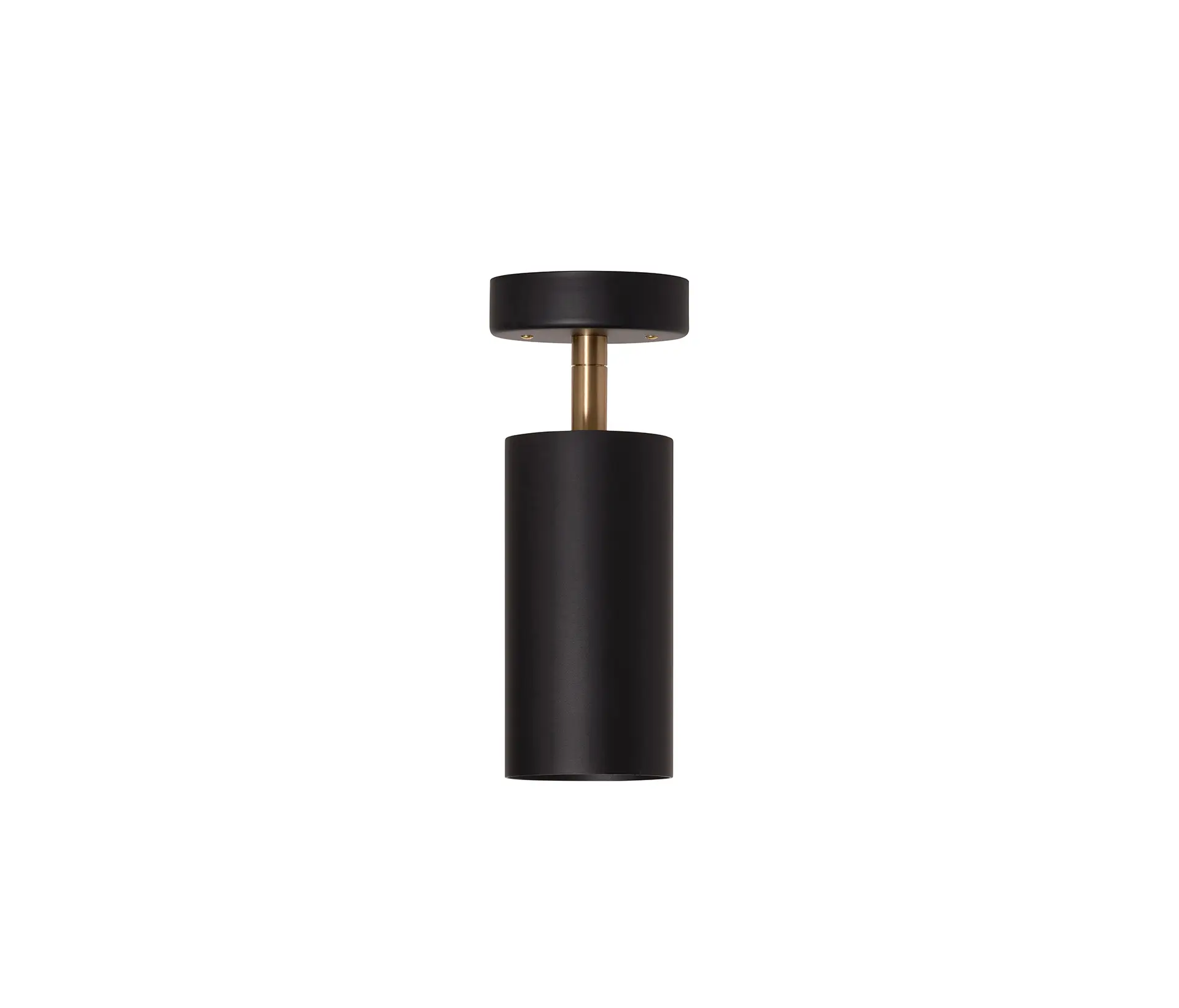 RUBN - Joey Spot with Cup - Large - Black/Brass (Height 220mm)