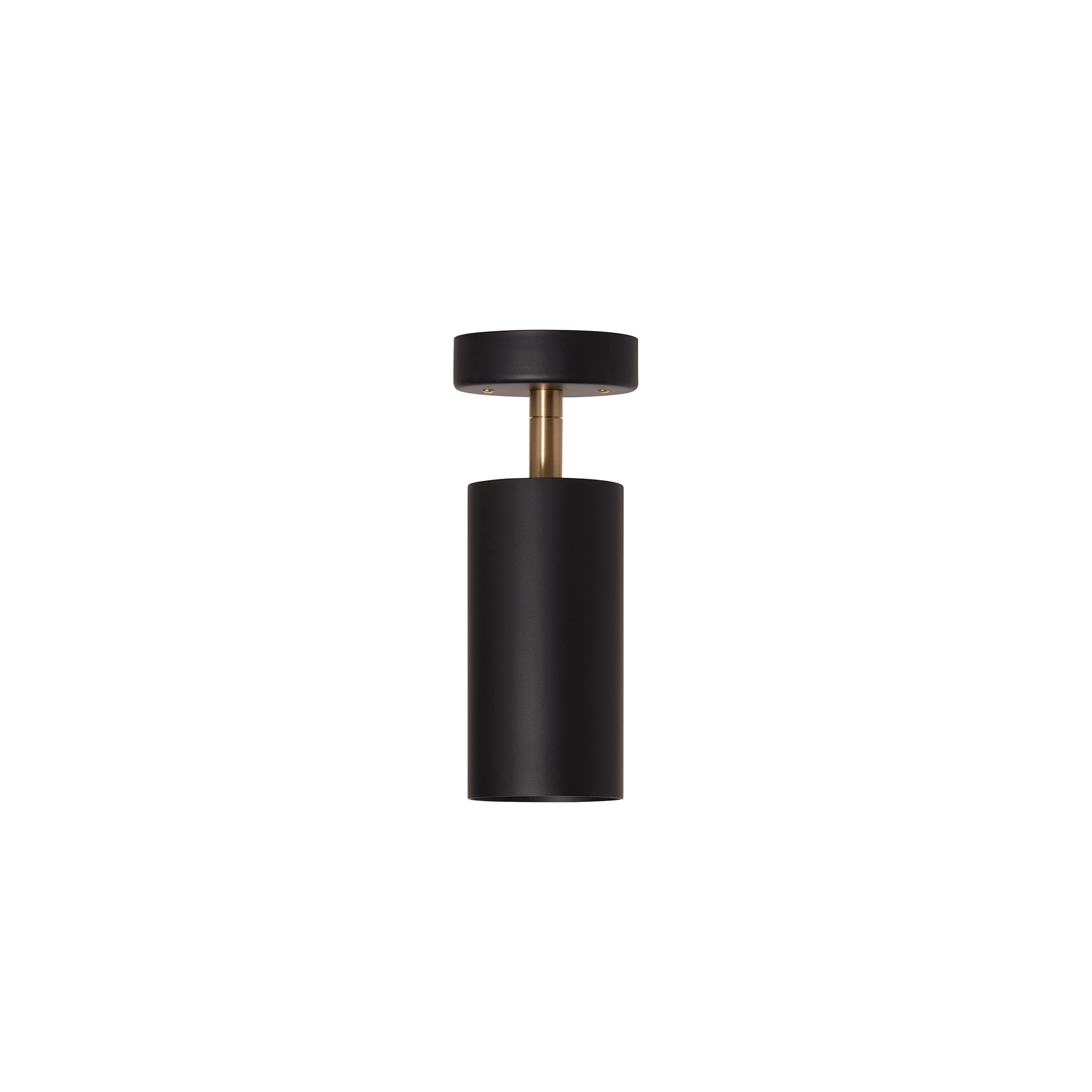 Display product Joey Spot with Cup - Large - Black/Brass (Height 220mm) from manufacturer RUBN 