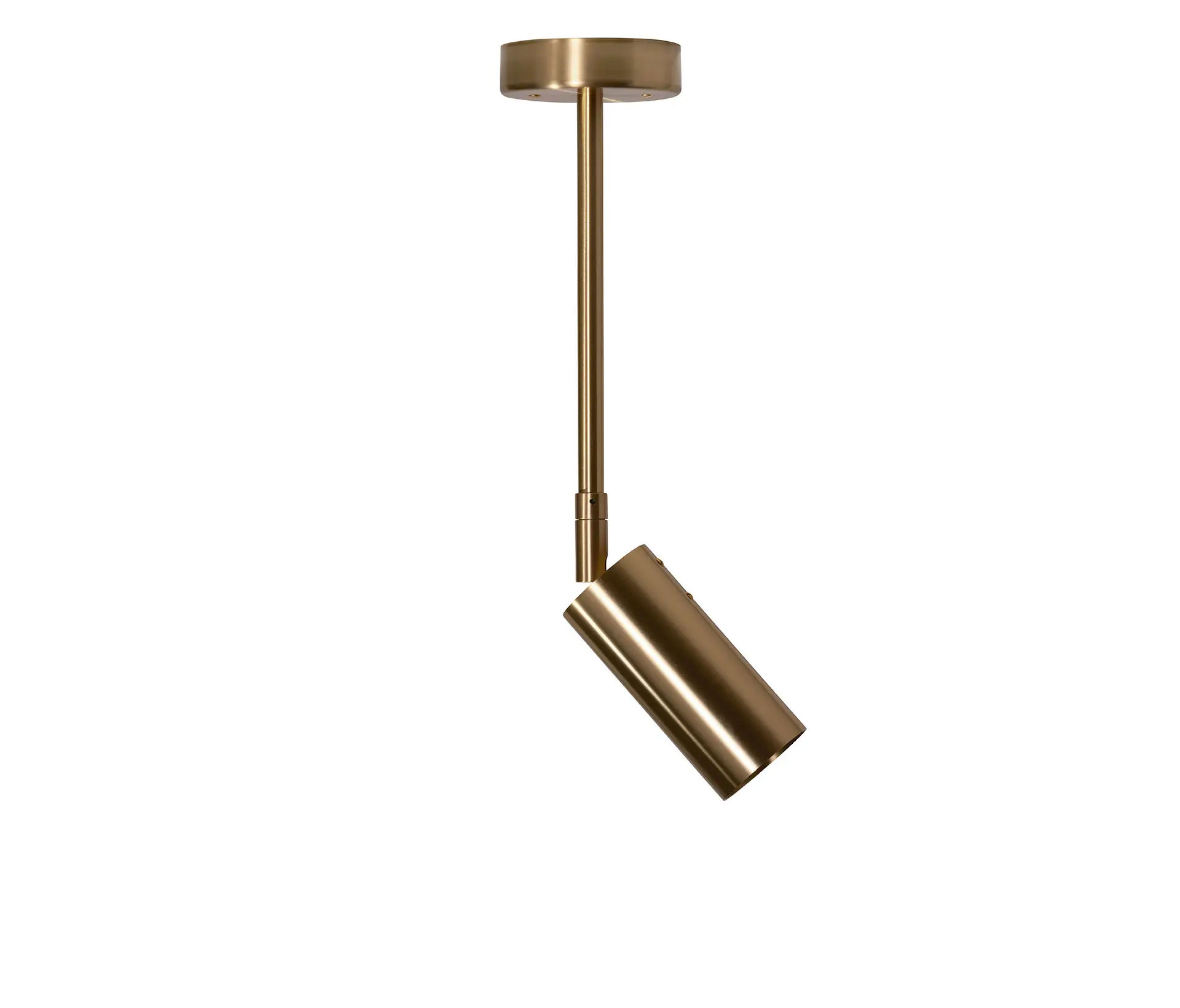 RUBN  - Joey Spot with Cup - Small - Brass (Height 380mm)