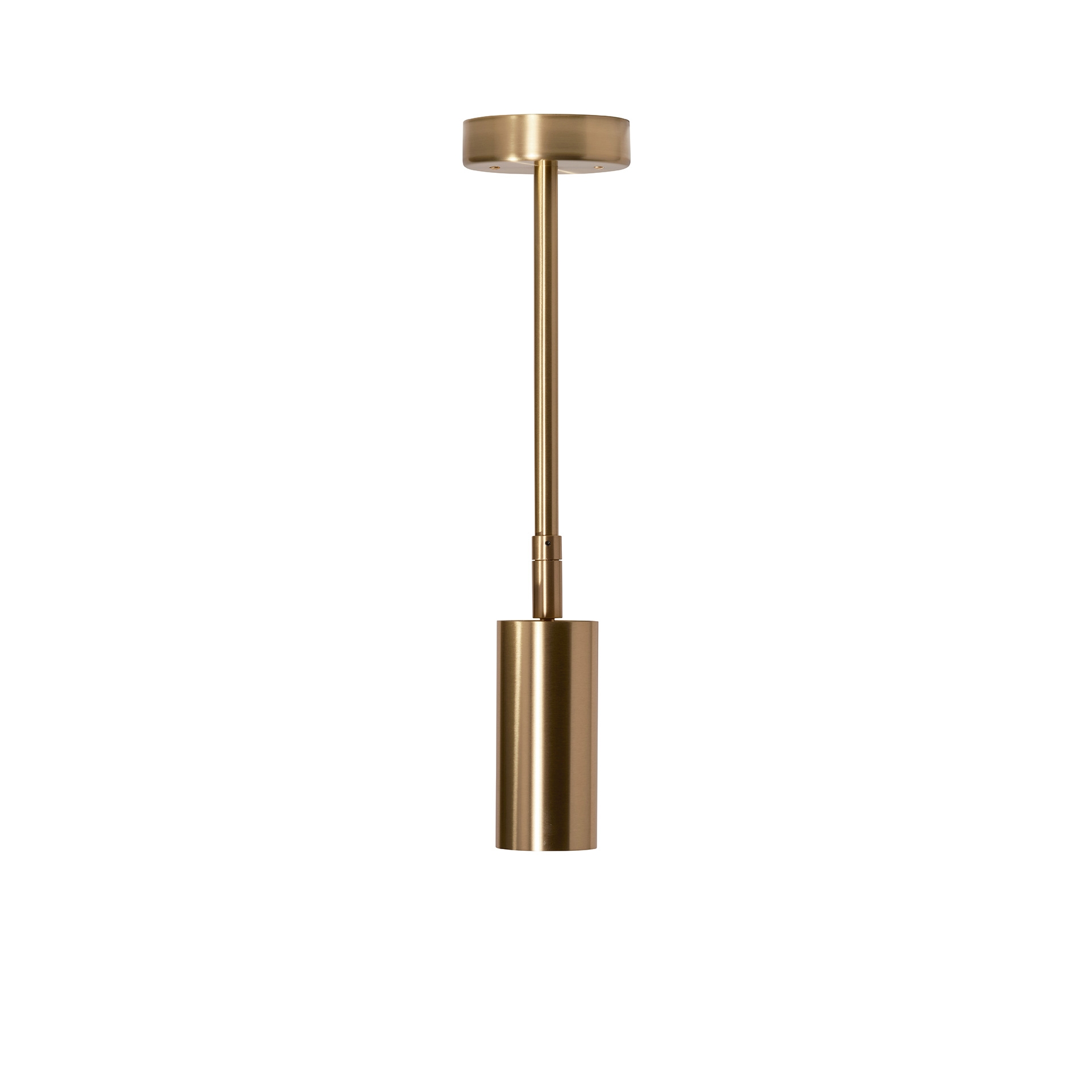 Joey Spot with Cup - Small - Brass (Height 380mm)