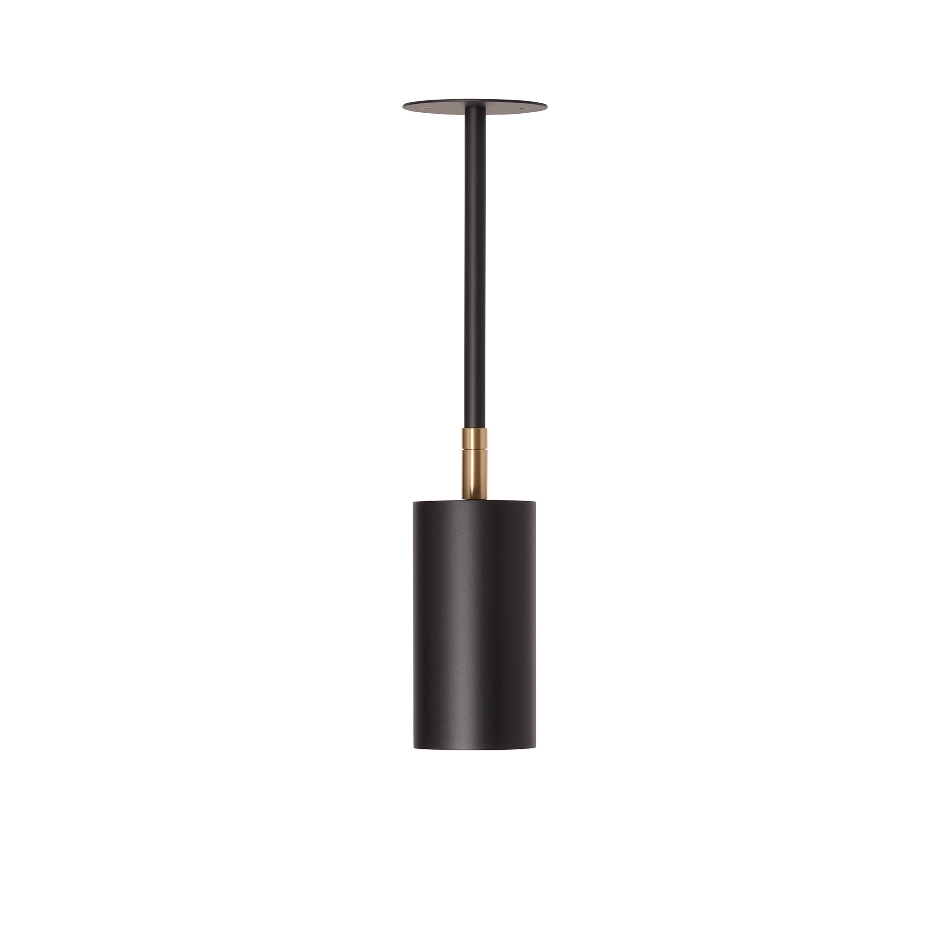 Mostra il prodotto Joey Spot with Plate - Large - Black/Brass (Height 385mm) del produttore RUBN 