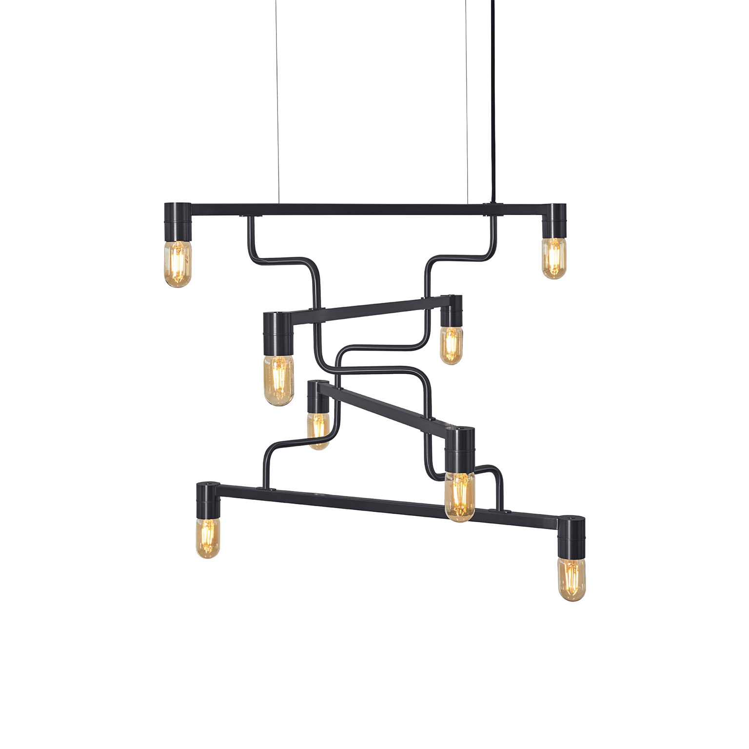 Kennedy Chandelier - Gunmetal