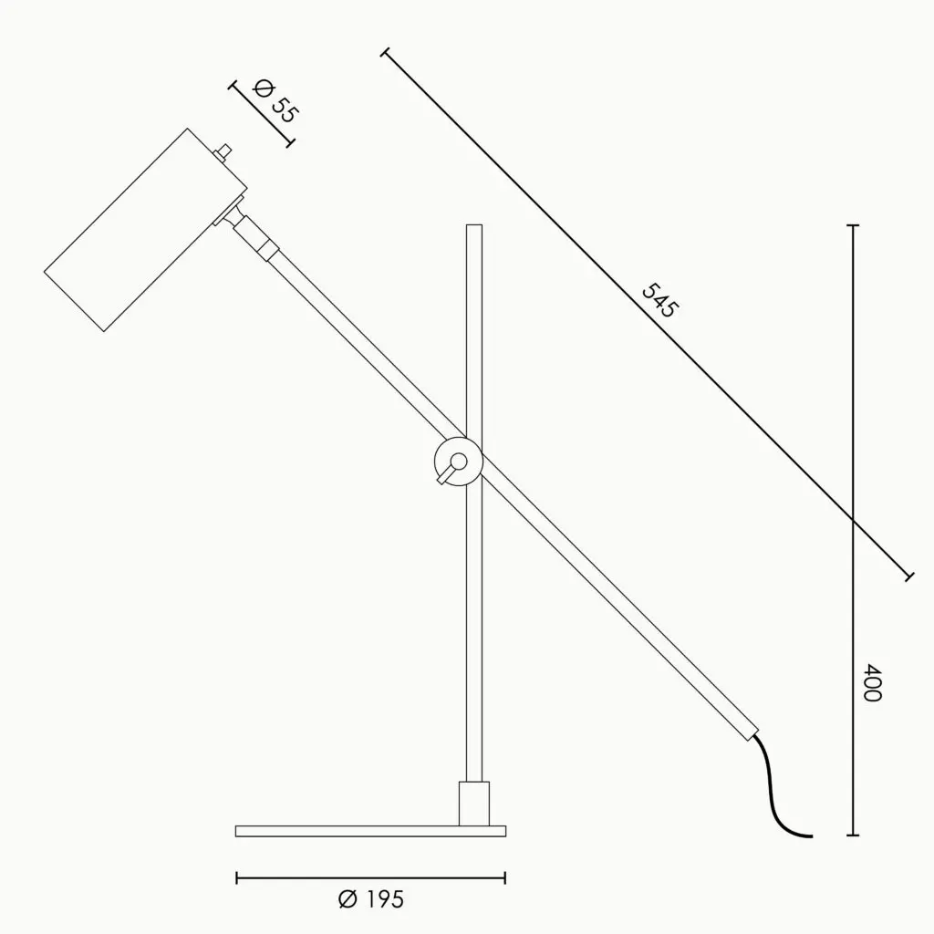 RUBN  - Lektor Desk - Black