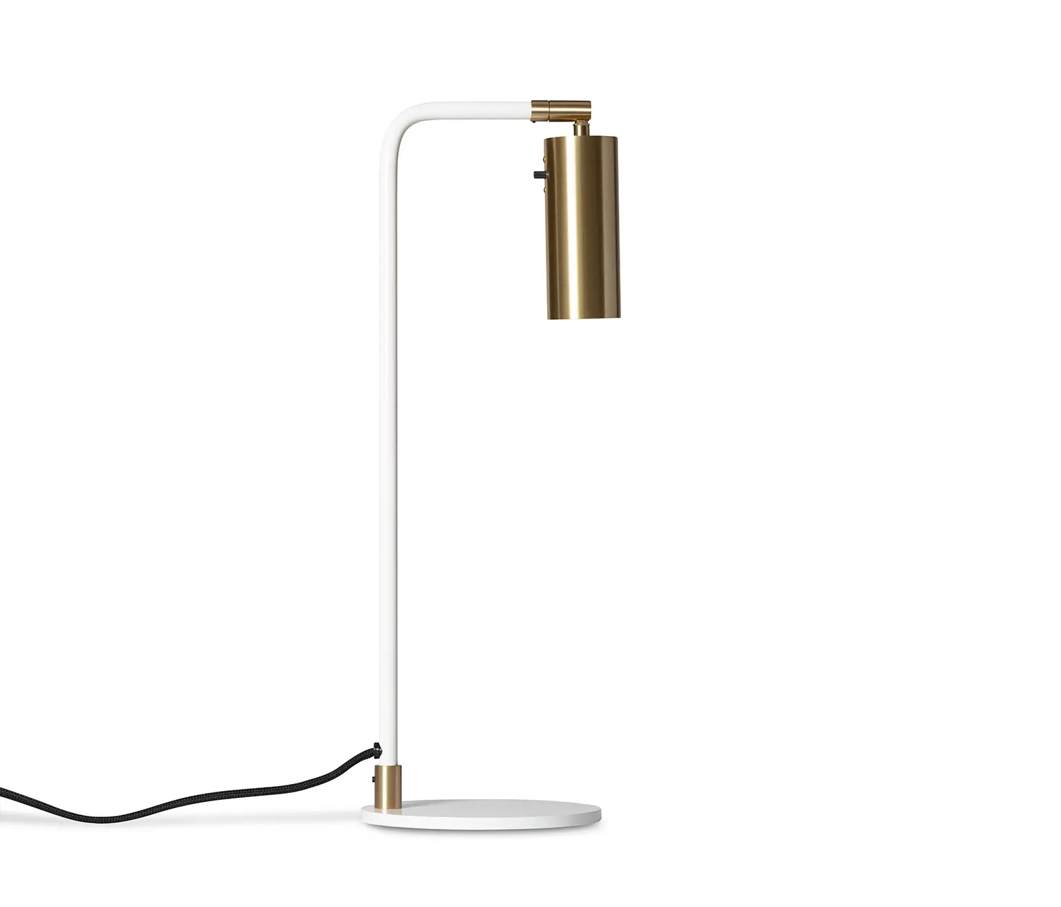 RUBN  - Lektor Table - White/Brass