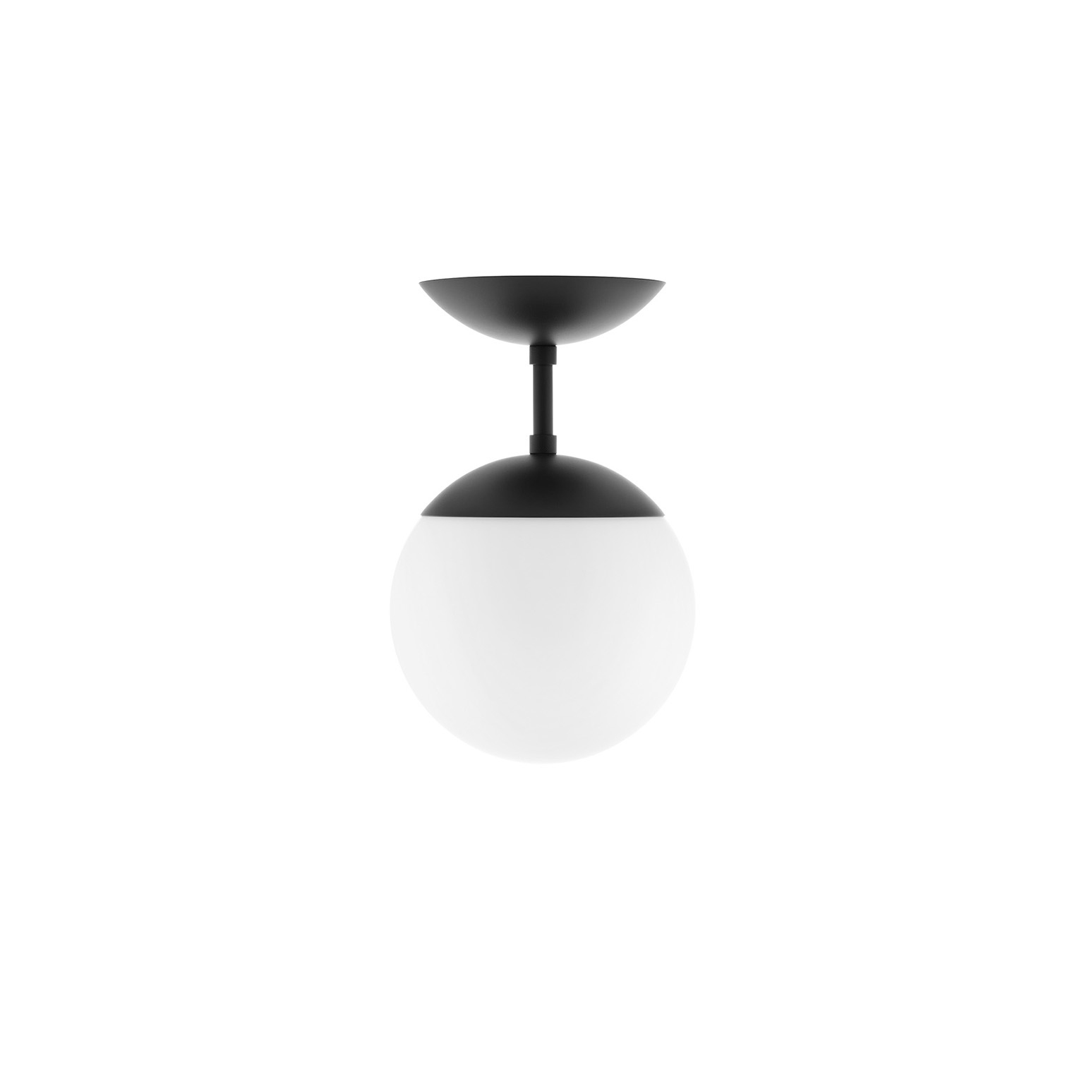 Mostrar el producto Lord 1 Ceiling/Wall - Black/Opal - Ø200 del fabricante RUBN 