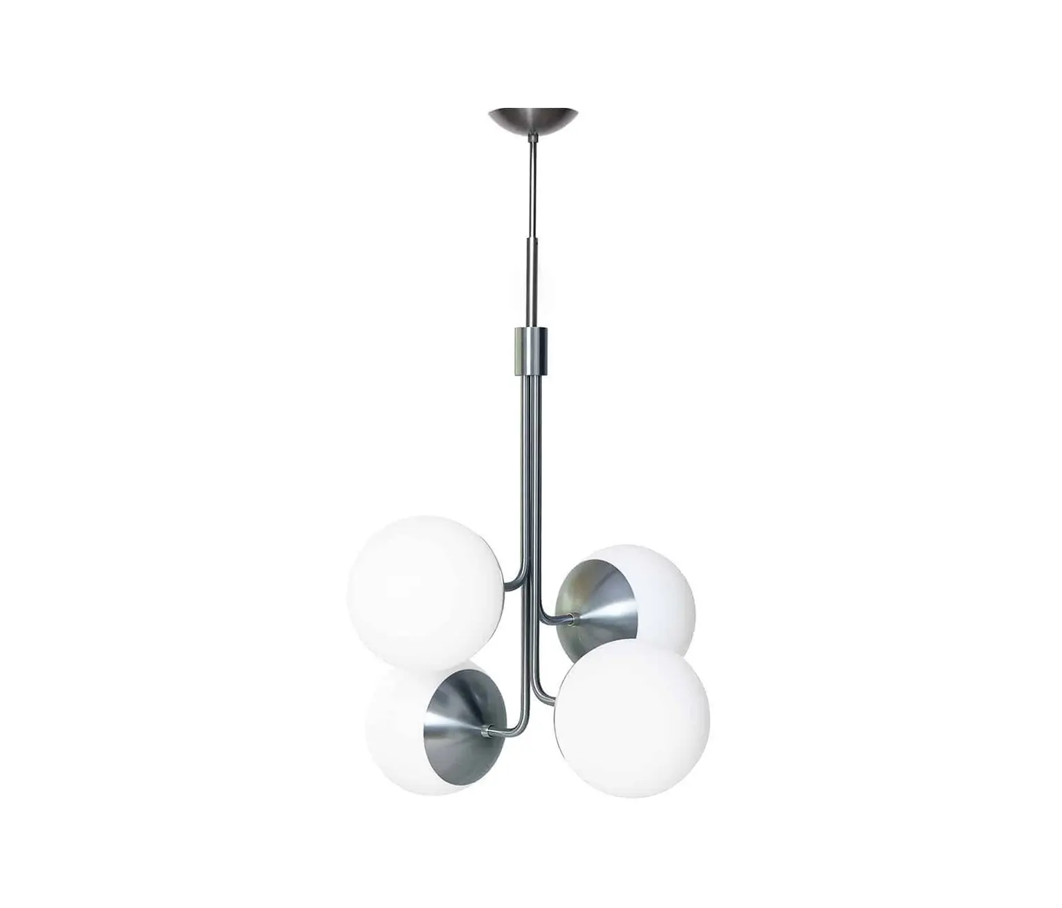 RUBN - Lord Bouquet Chandelier - Steel/Opal (995-1270mm)